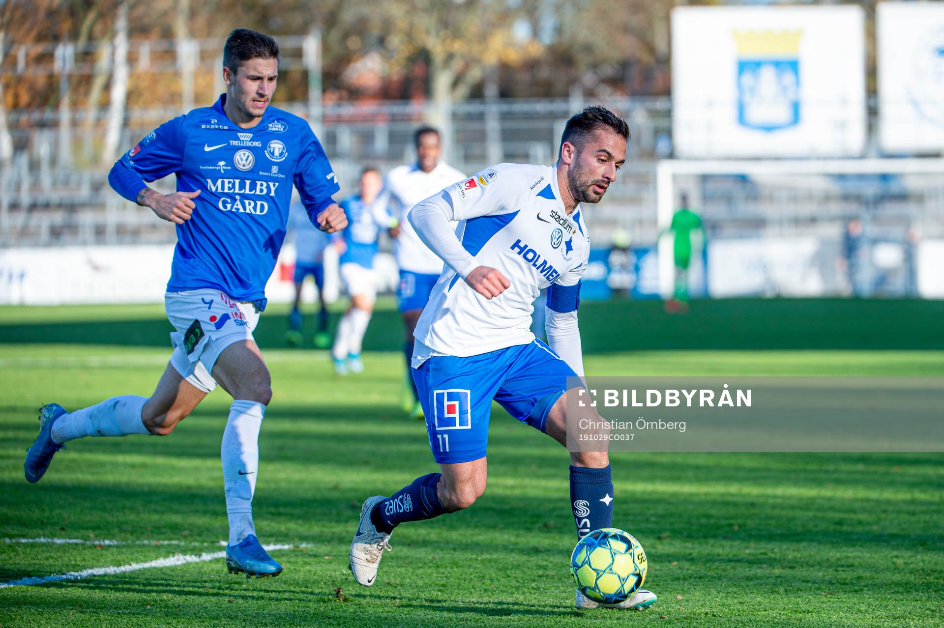 Trelleborgs André Reinholdsson mot Norröpings Christopher