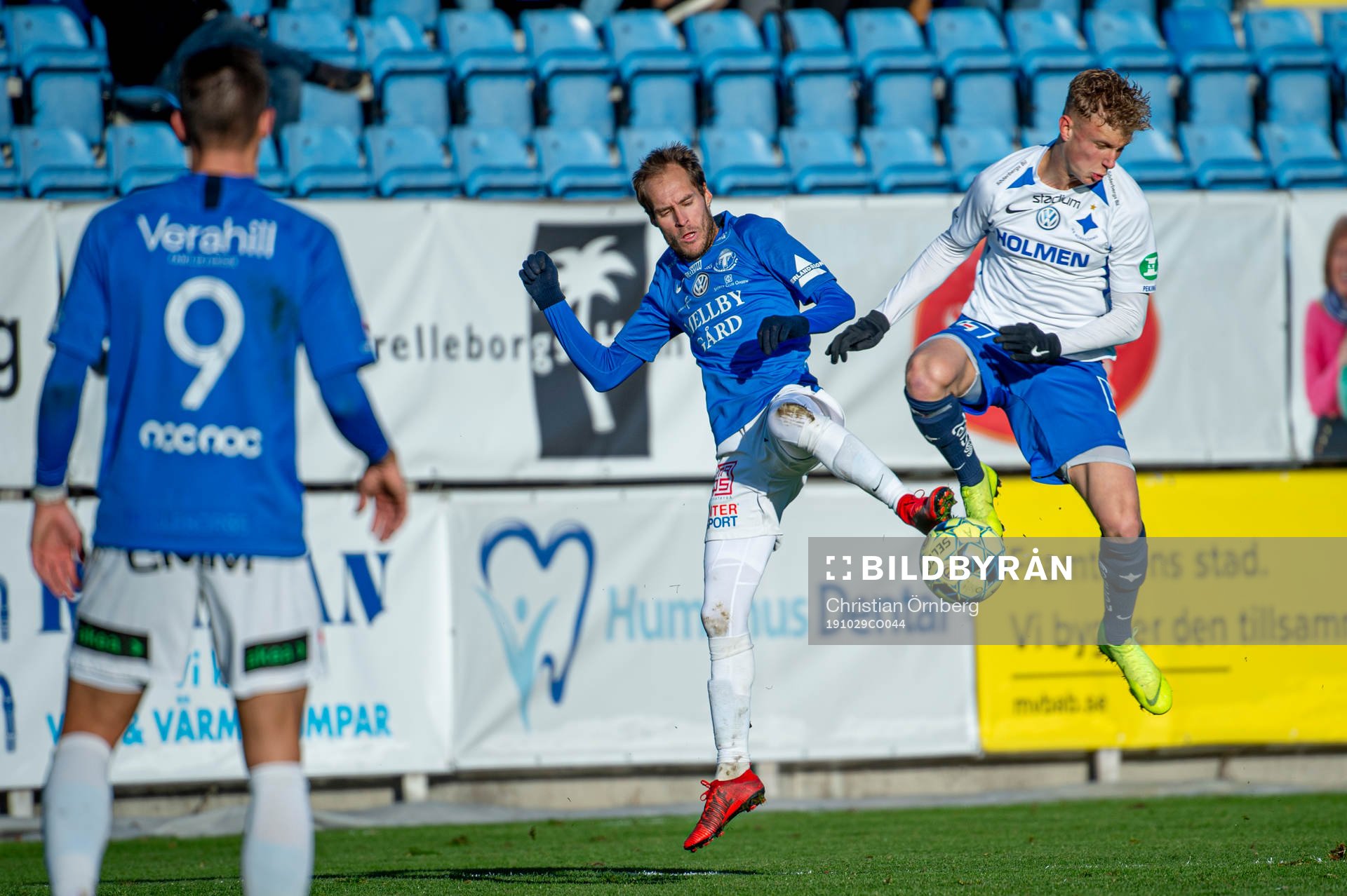 Trelleborgs Zoran Jovanovic och Norröpings Liam Olausson