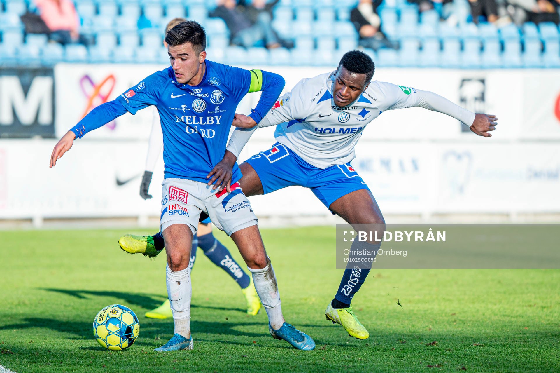 Trelleborgs Haris Brkic mot Norröpings Manasse Kosu