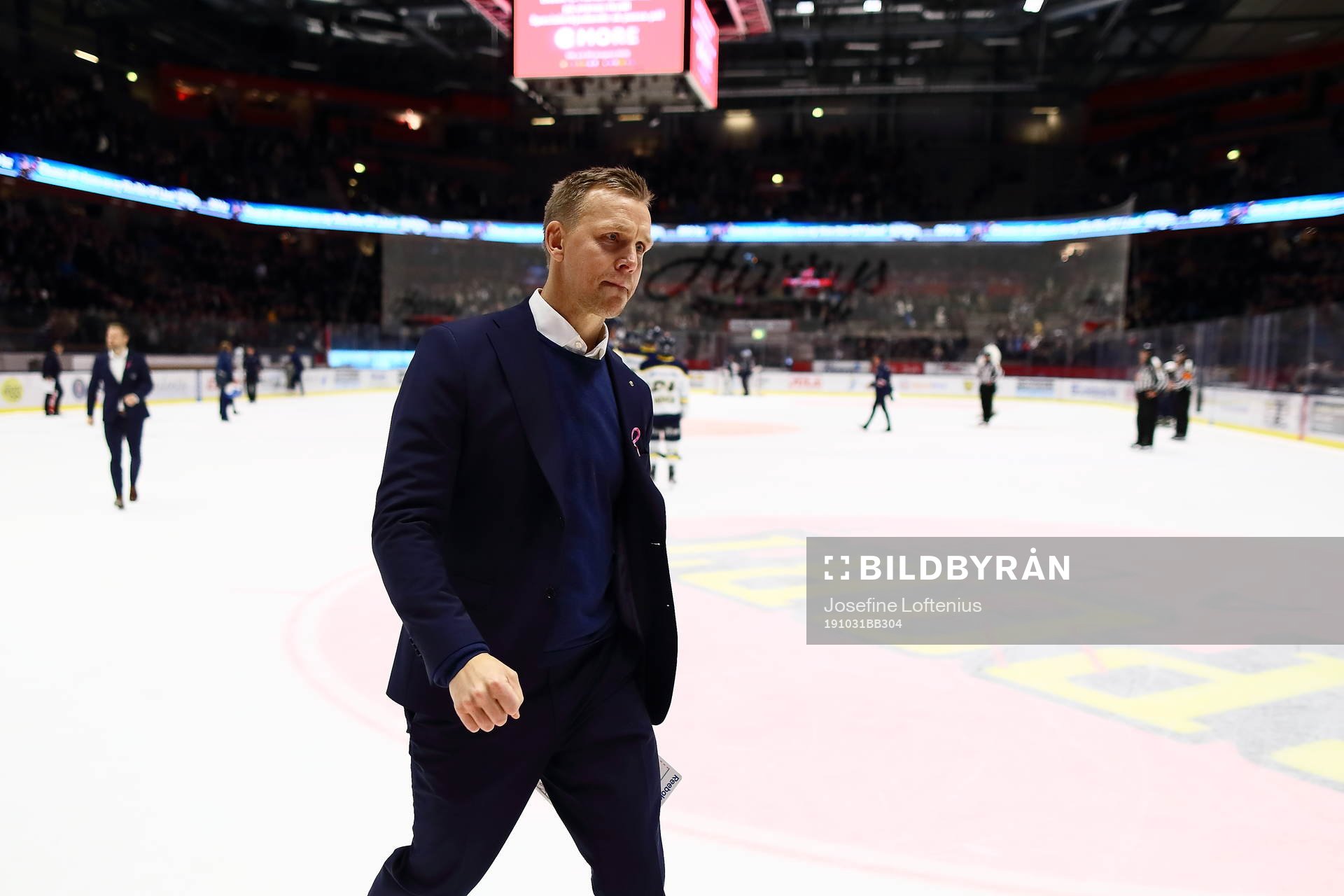 Linköpings tränare Bert Robertsson