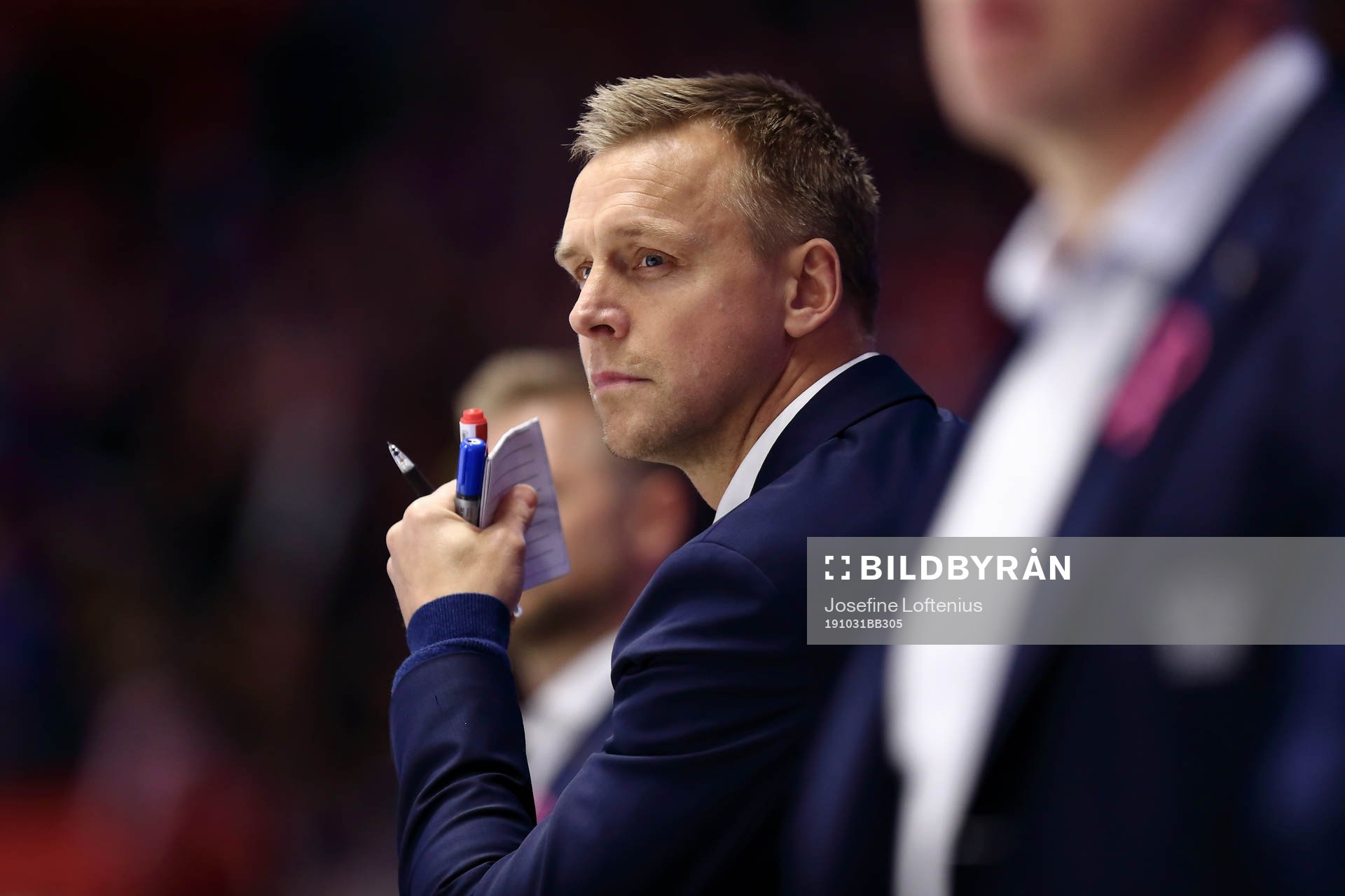 Linköpings tränare Bert Robertsson