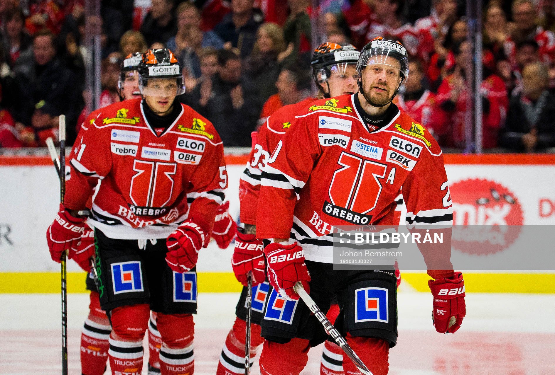 Örebros Marcus Weinstock gör 1-0 och jublar