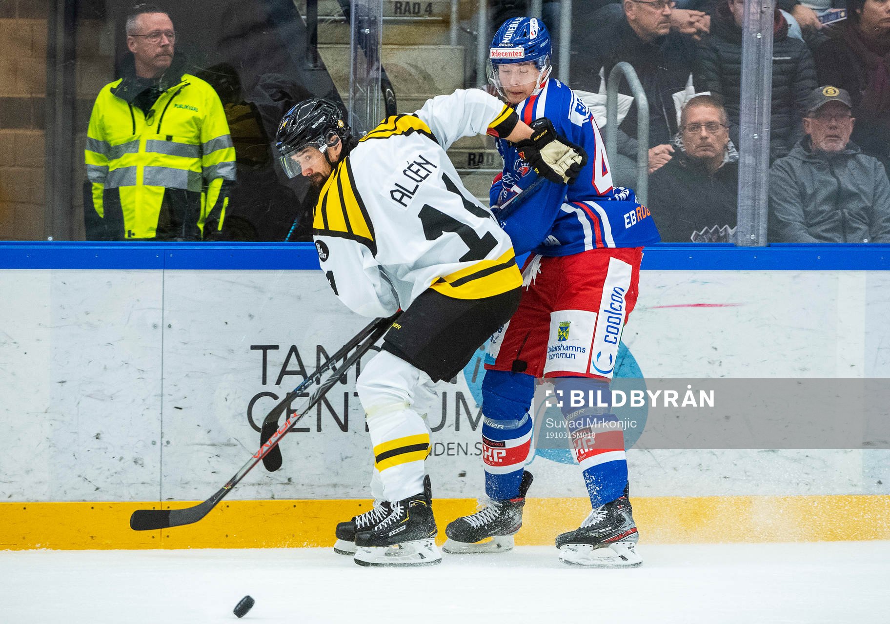 Oskarshamns Christian Lindberg och Brynäs Johan Alcén