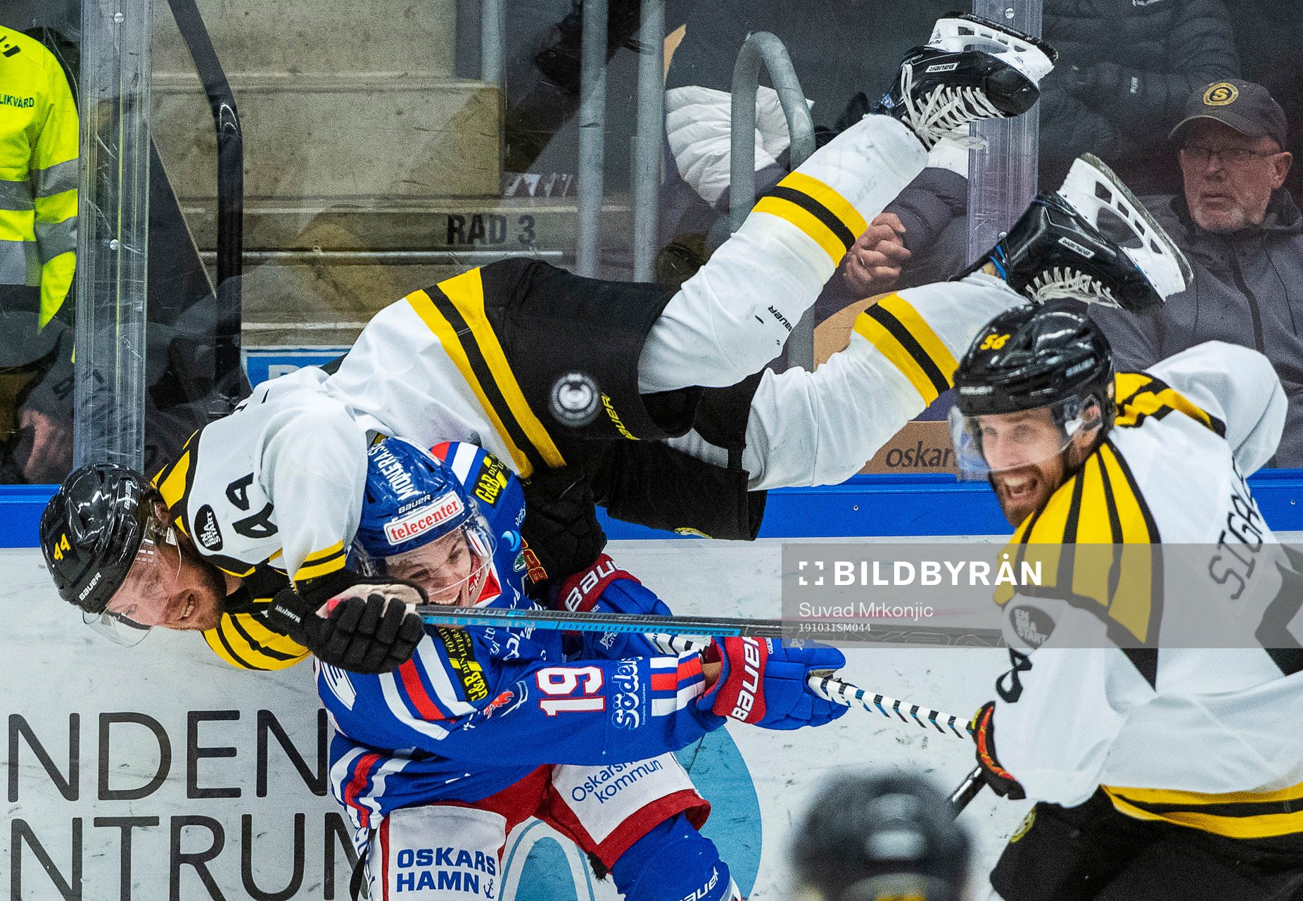Oskarshamns Tyler Kelleher och Brynäs Jacob Blomqvist