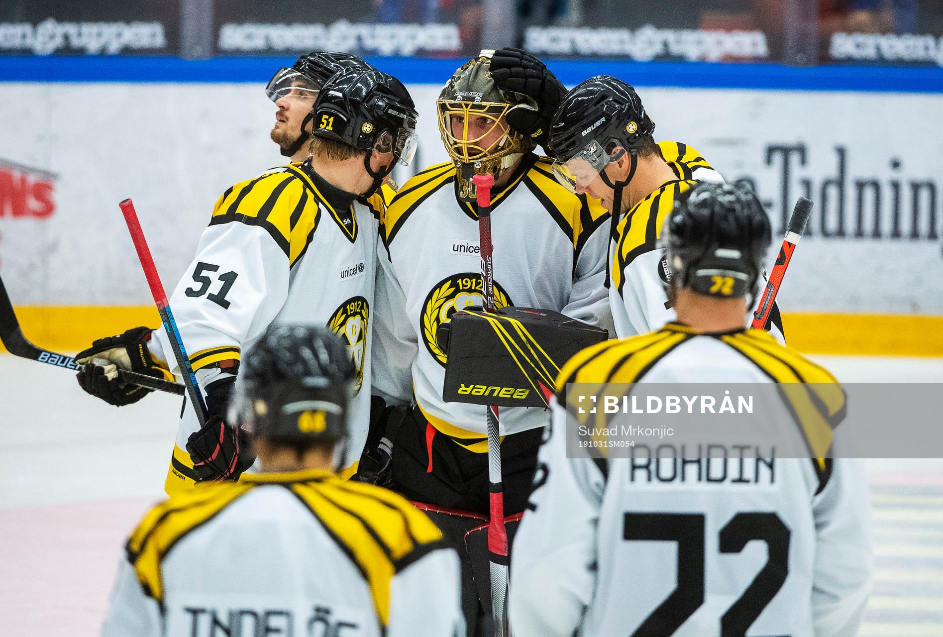 Brynäs spelare deppar