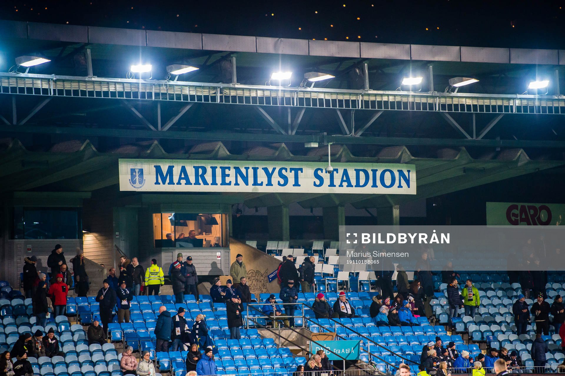 General view of Marienlyst stadion