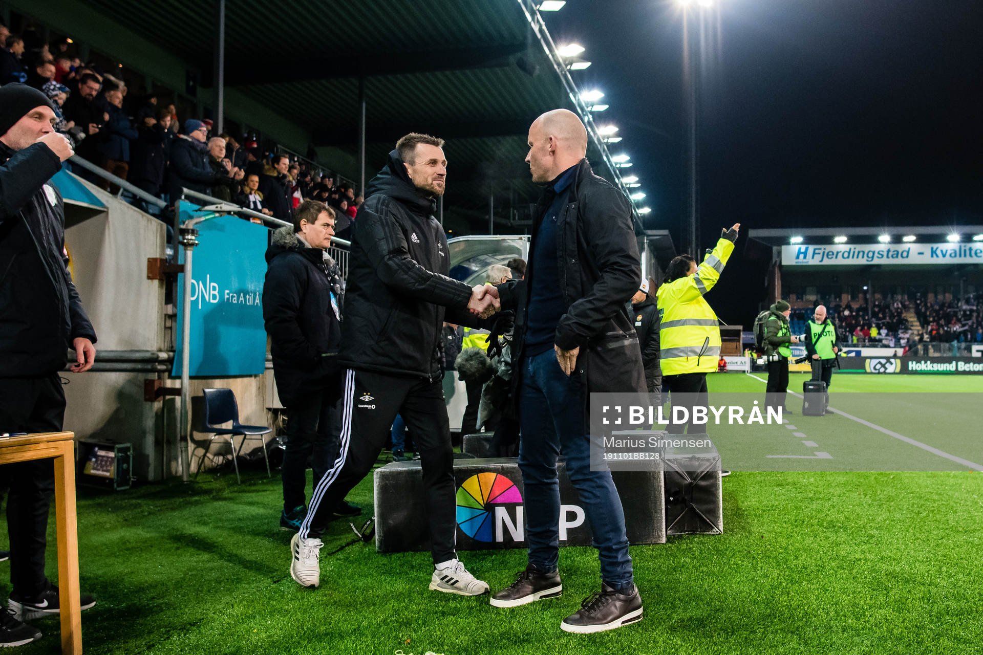 Eirik Horneland, head coach of Rosenborg, and Henrik