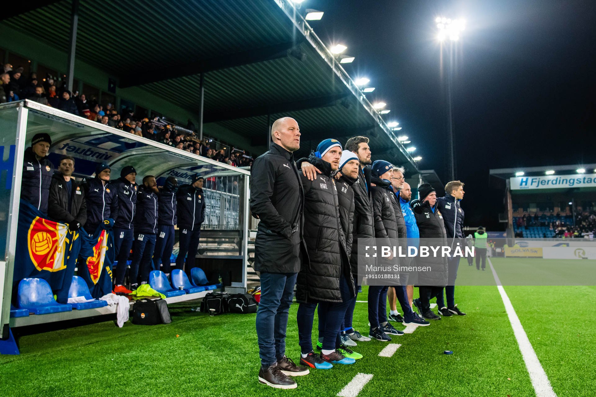 Henrik Pedersen, head coach of Strømsgodset, and Håkon