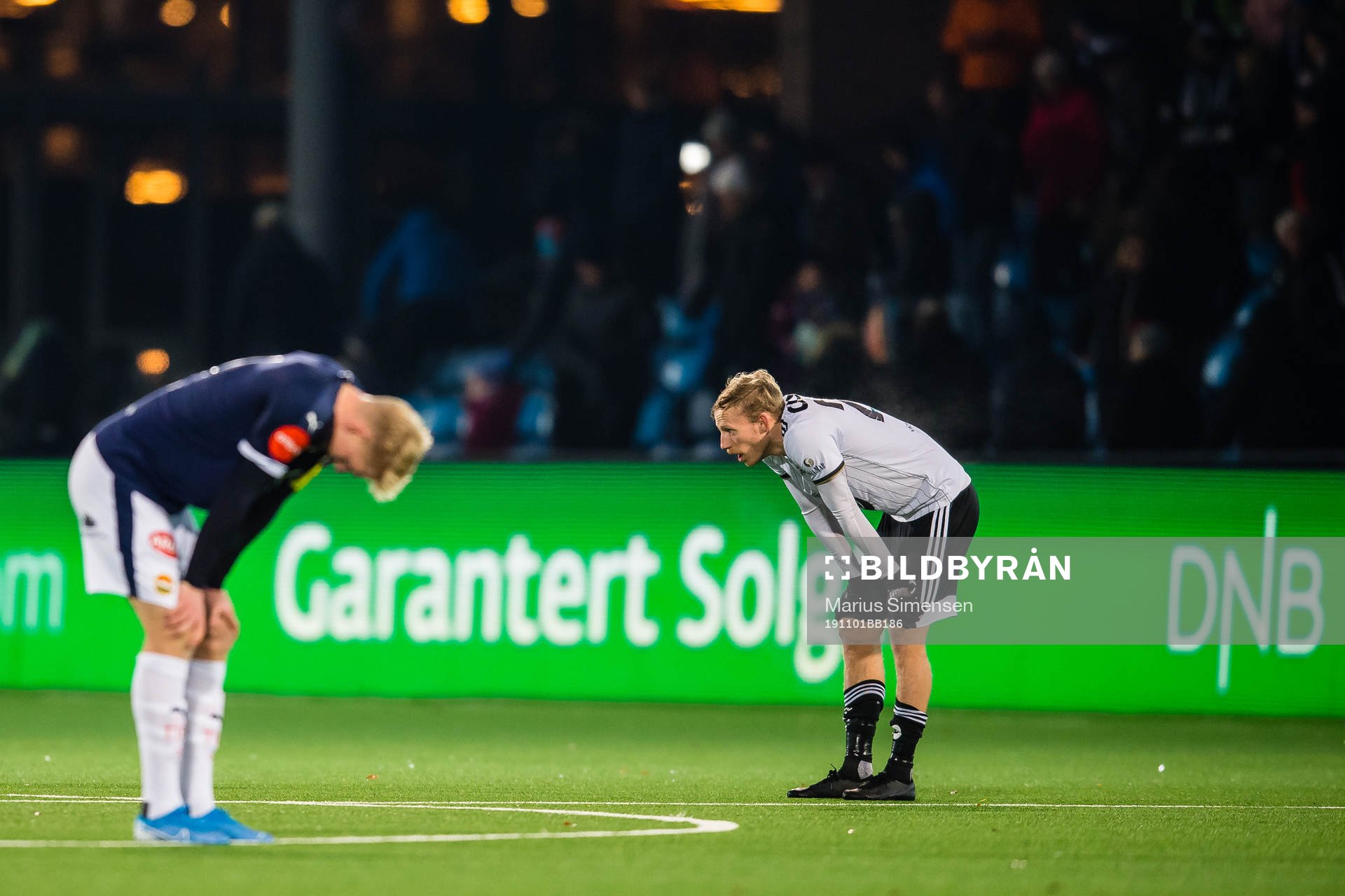 Gjermund Åsen of Rosenborg looks dejected