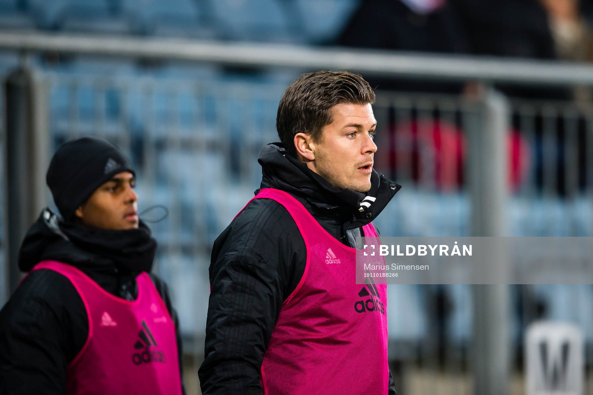 Pål Andre Helland of Rosenborg warms-up