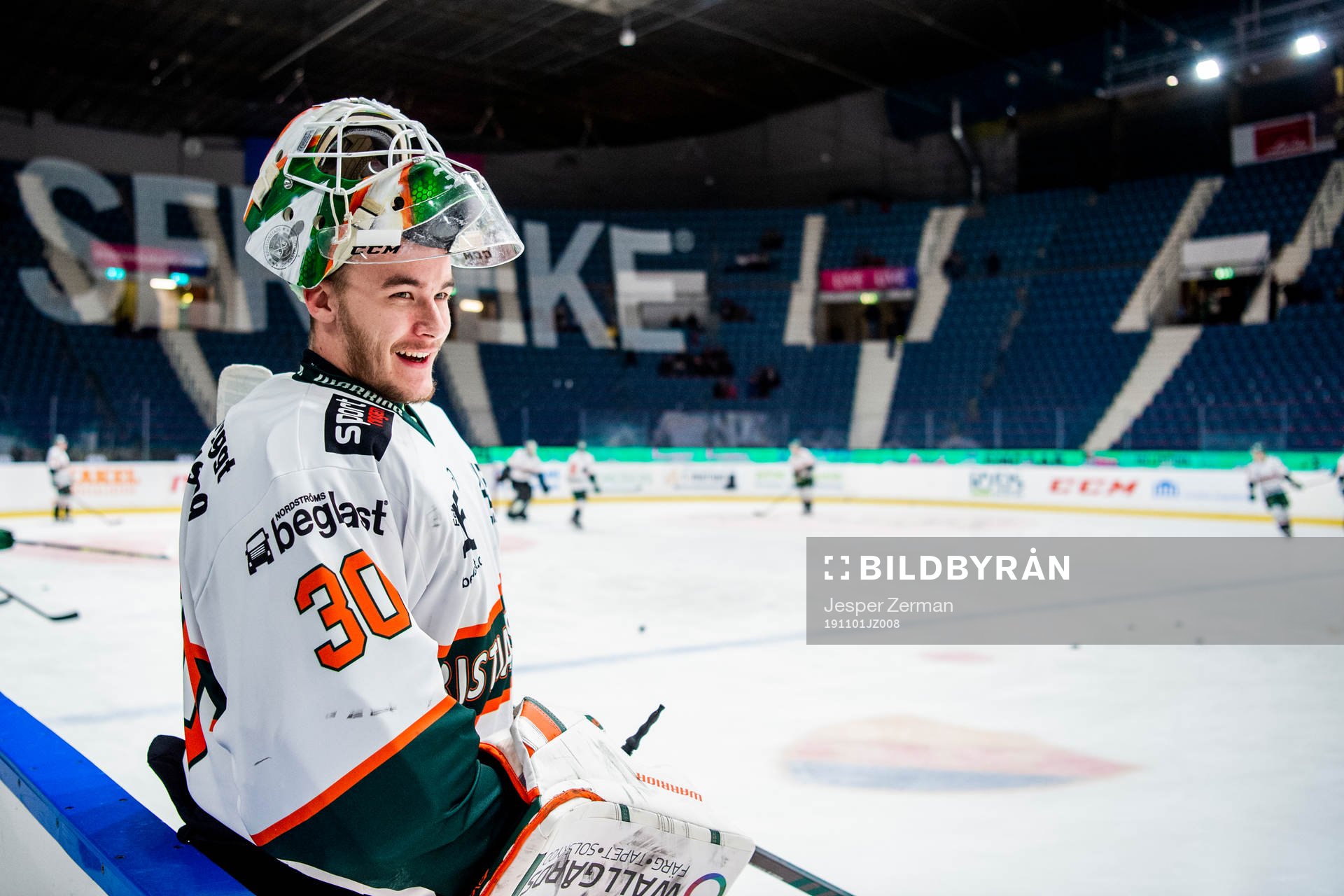 Kristianstads målvakt Robin Wallin