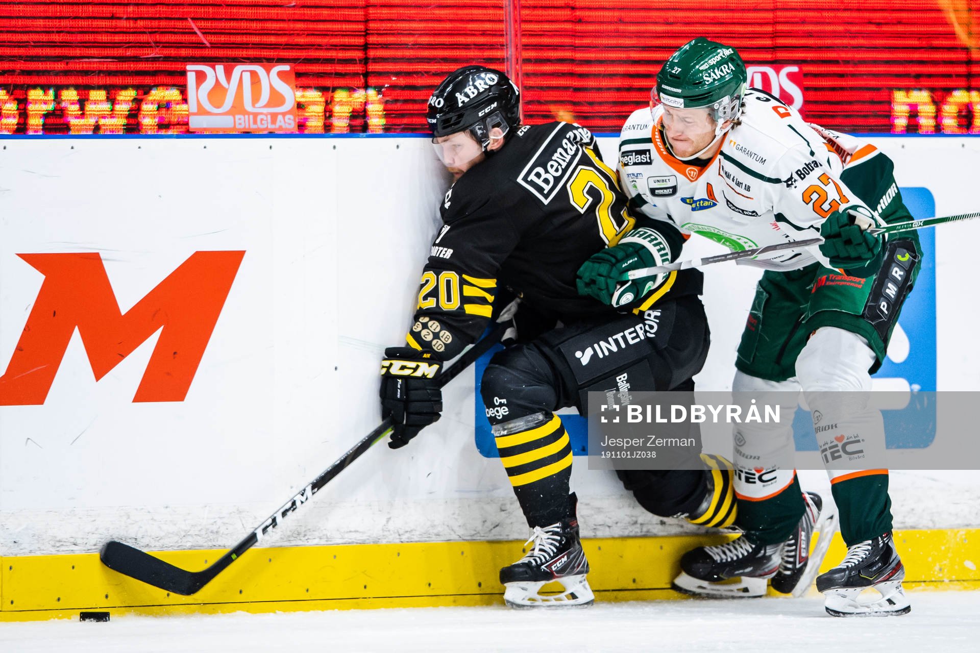 s Sam Marklund och Kristianstads Fredrik Lindblom