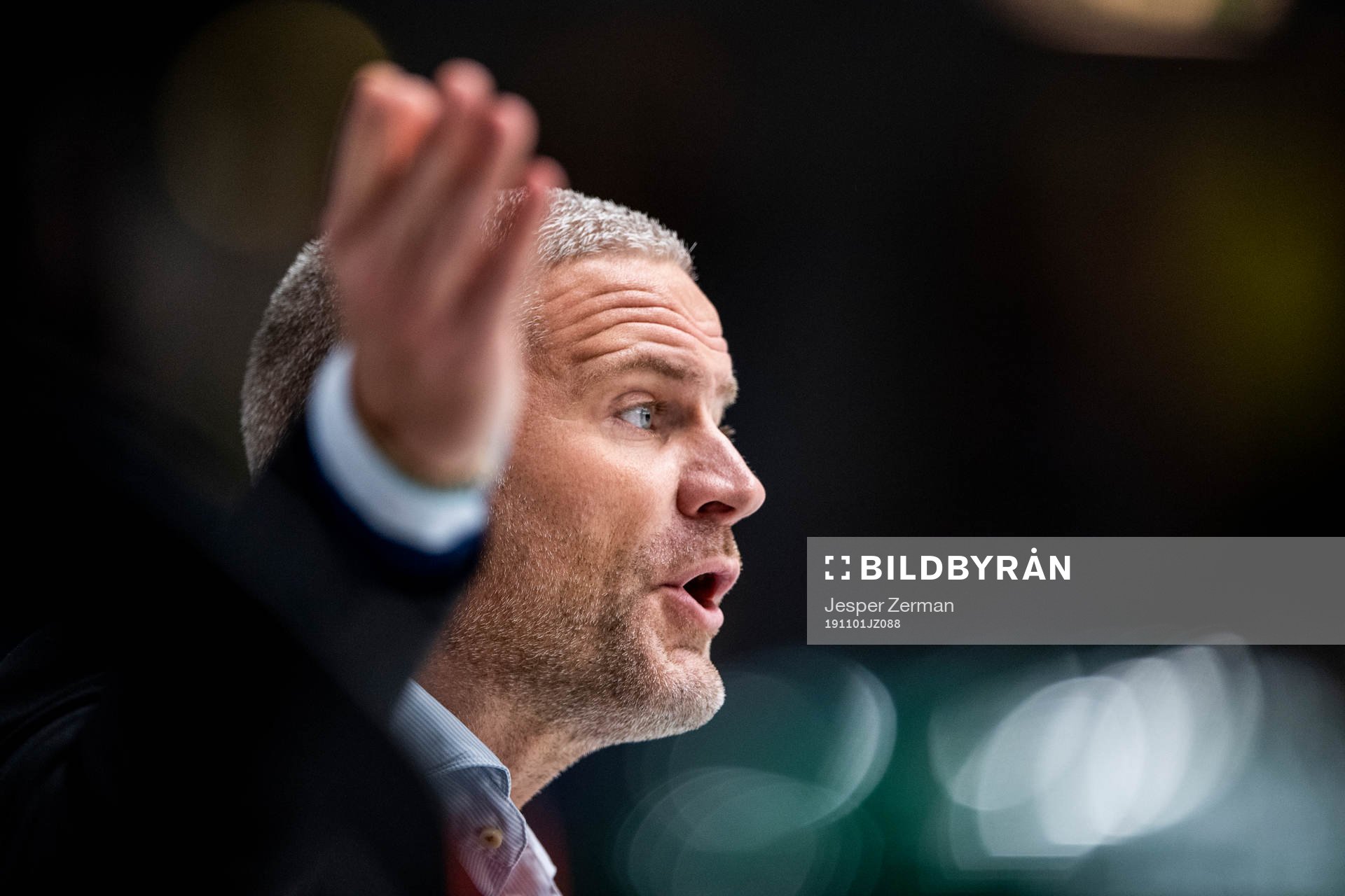 Kristianstads tränare Mikael Gath