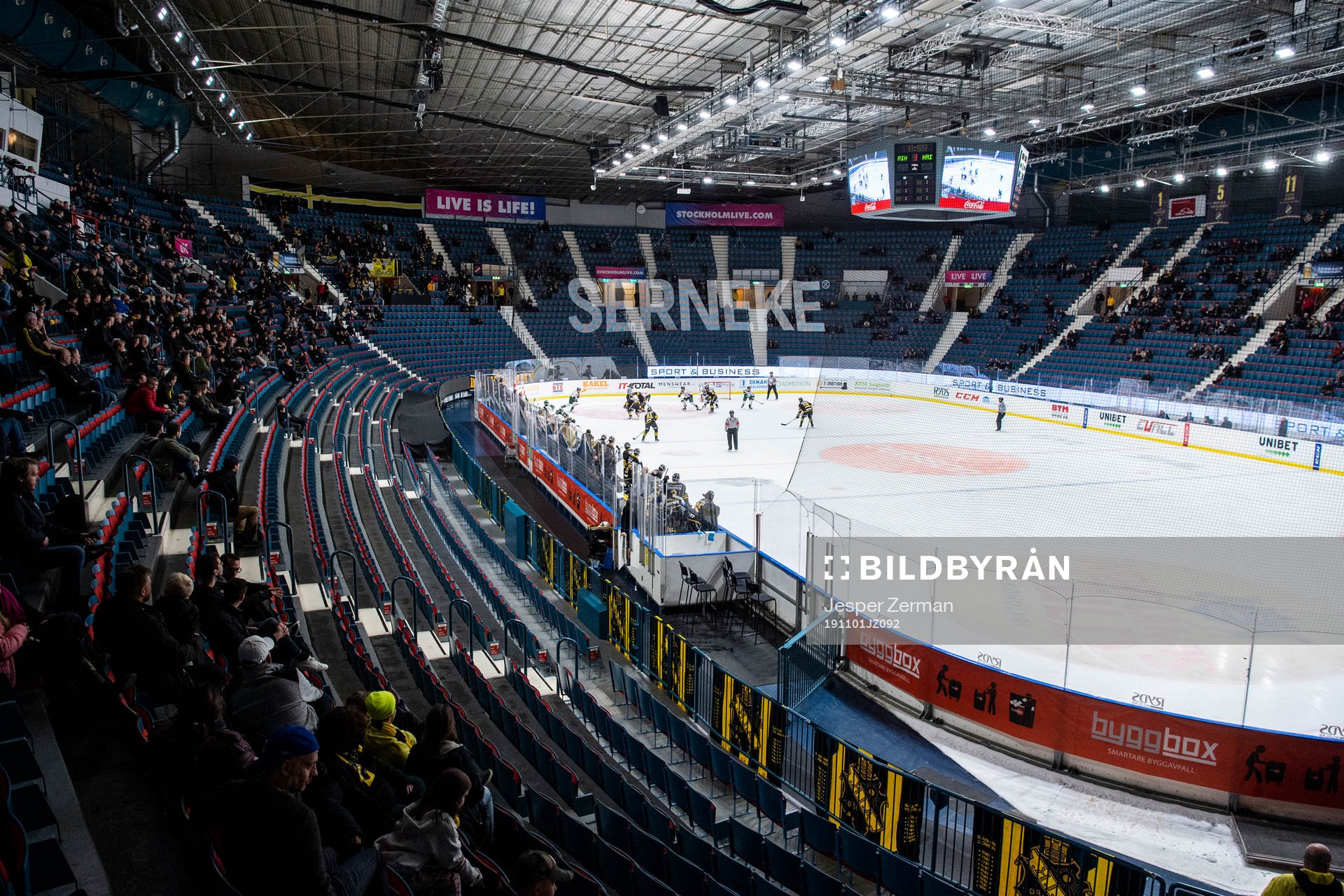 Interiör vy av Hovet