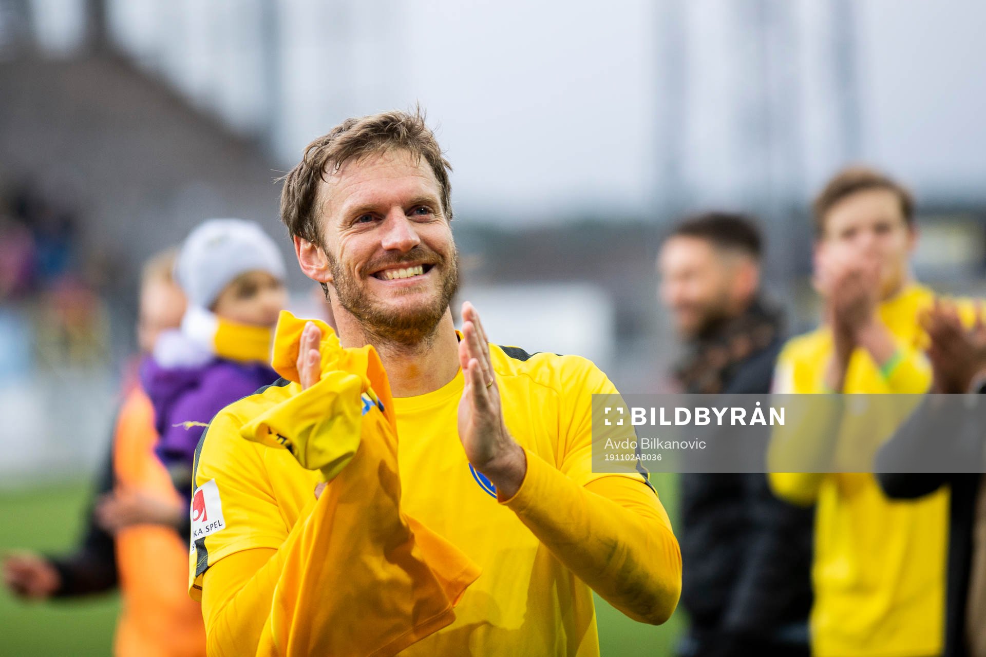 Falkenbergs Karl Söderström jublar