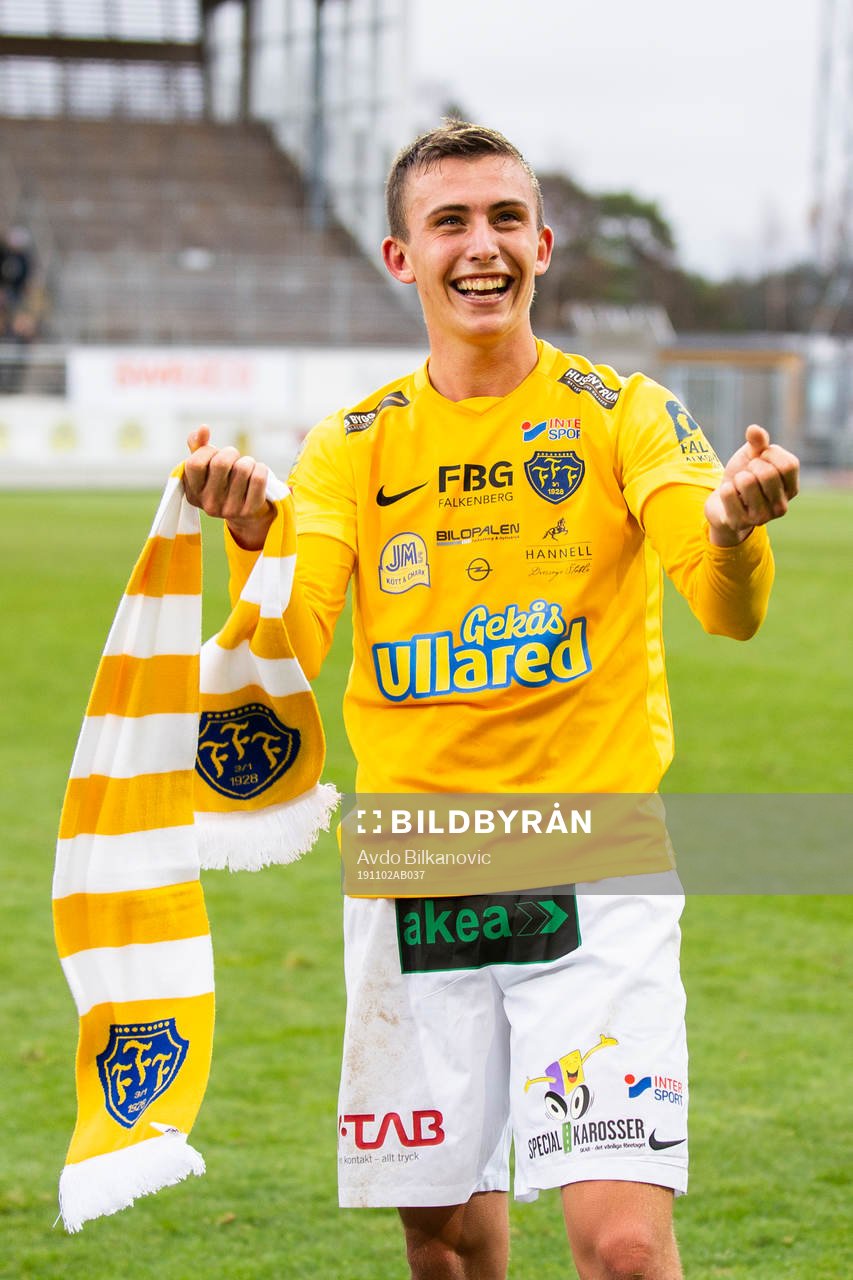 Falkenbergs John Björkengren jublar