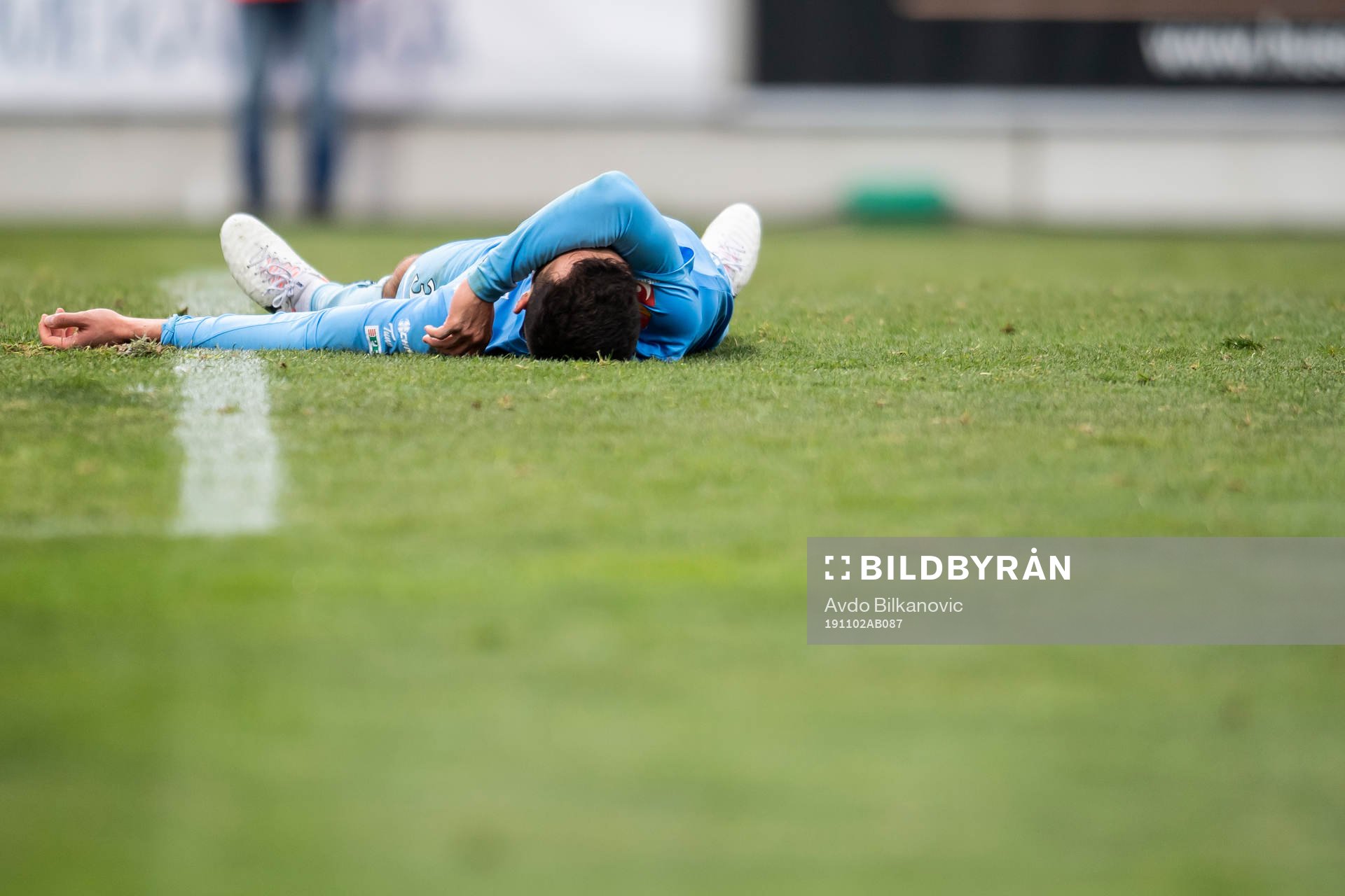 AFC Eskilstunas Kadir Hodzic deppar