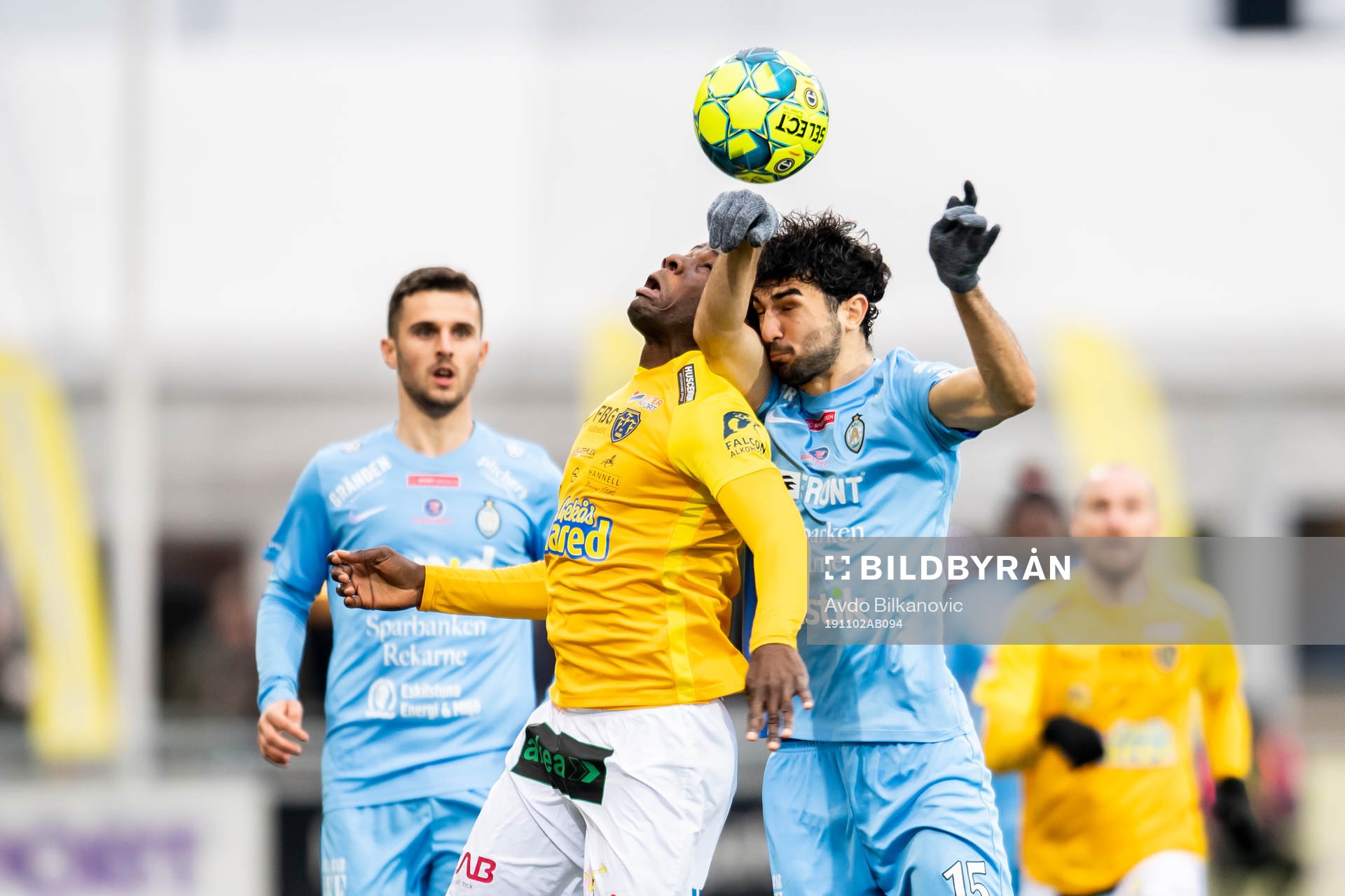 Falkenbergs Nsima Peter i nickduell mot AFC Eskilstunas