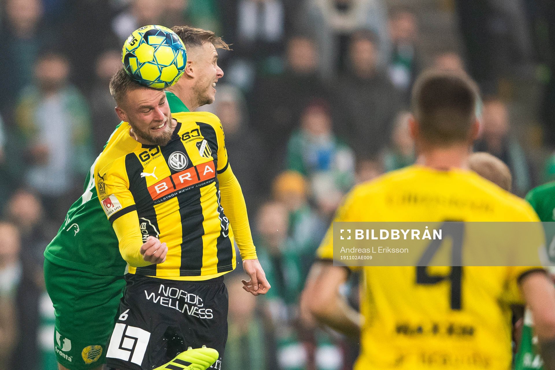 Häckens Alexander Faltsetas och Hammarbys Richard Magyar