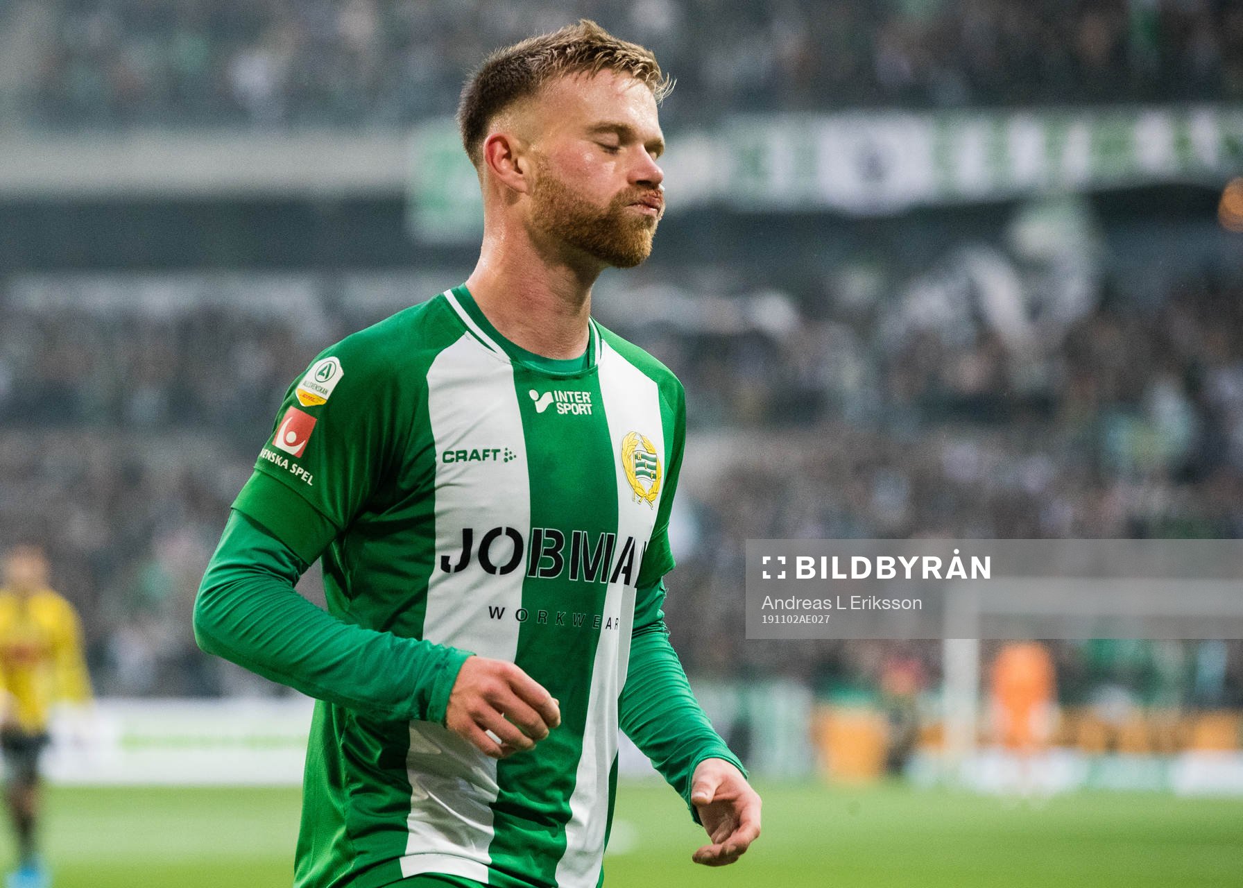 Hammarbys Dennis Widgren deppar