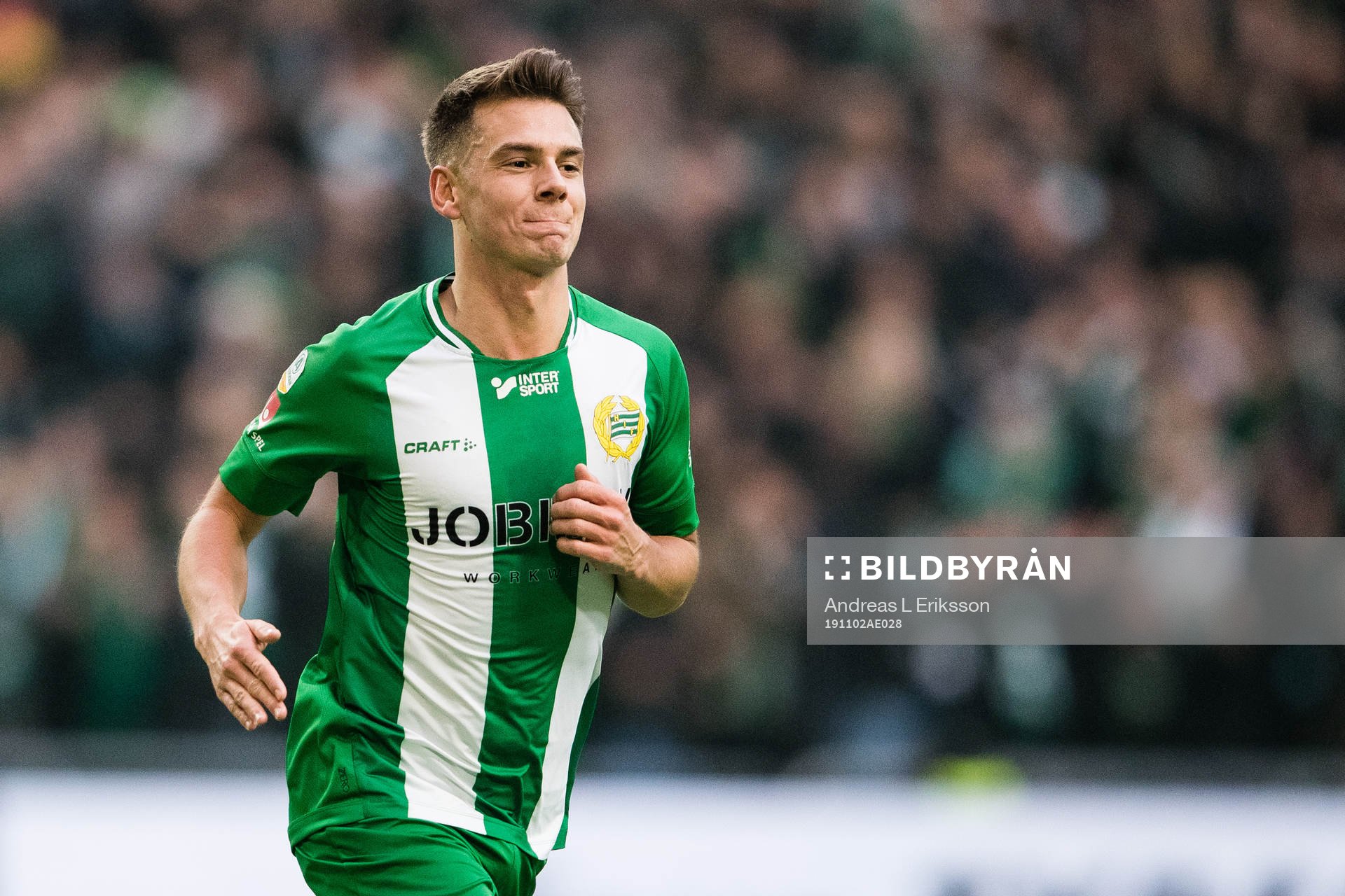 Hammarbys Alexander Kacaniklic jublar