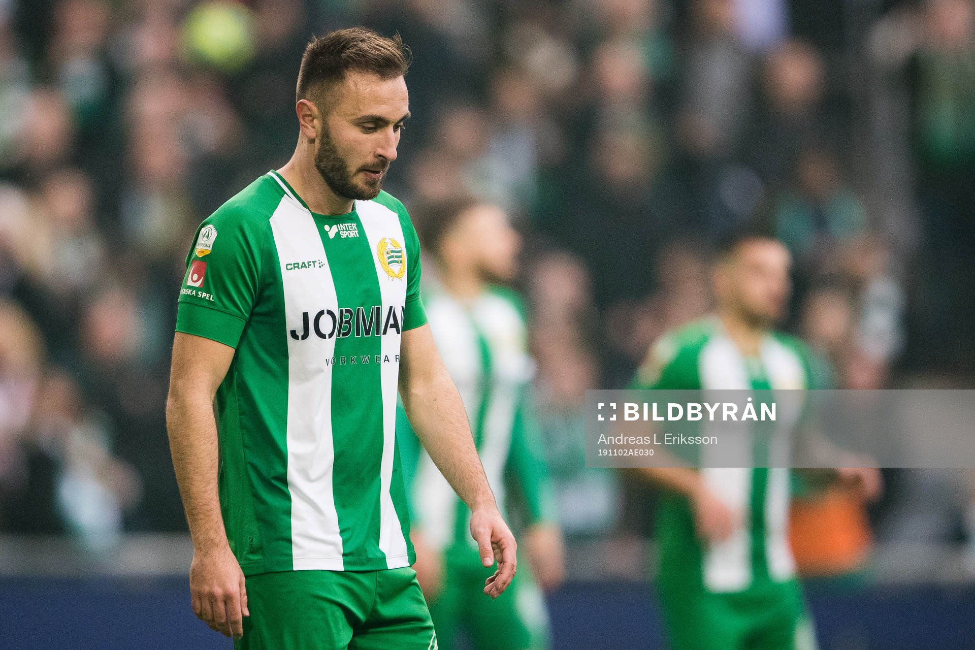 Hammarbys Muamer Tankovic deppar