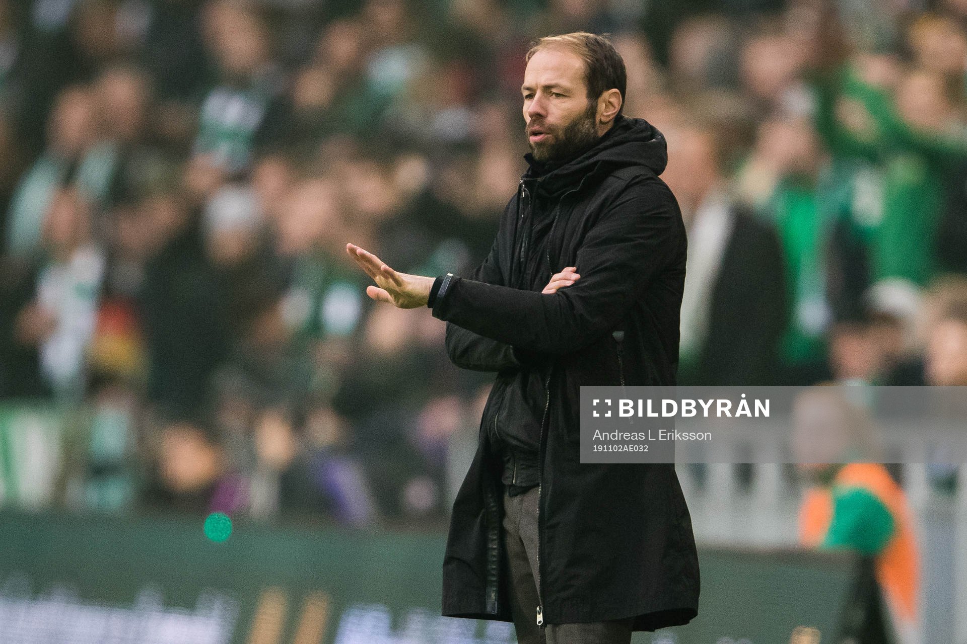 Häckens tränare Andreas Alm
