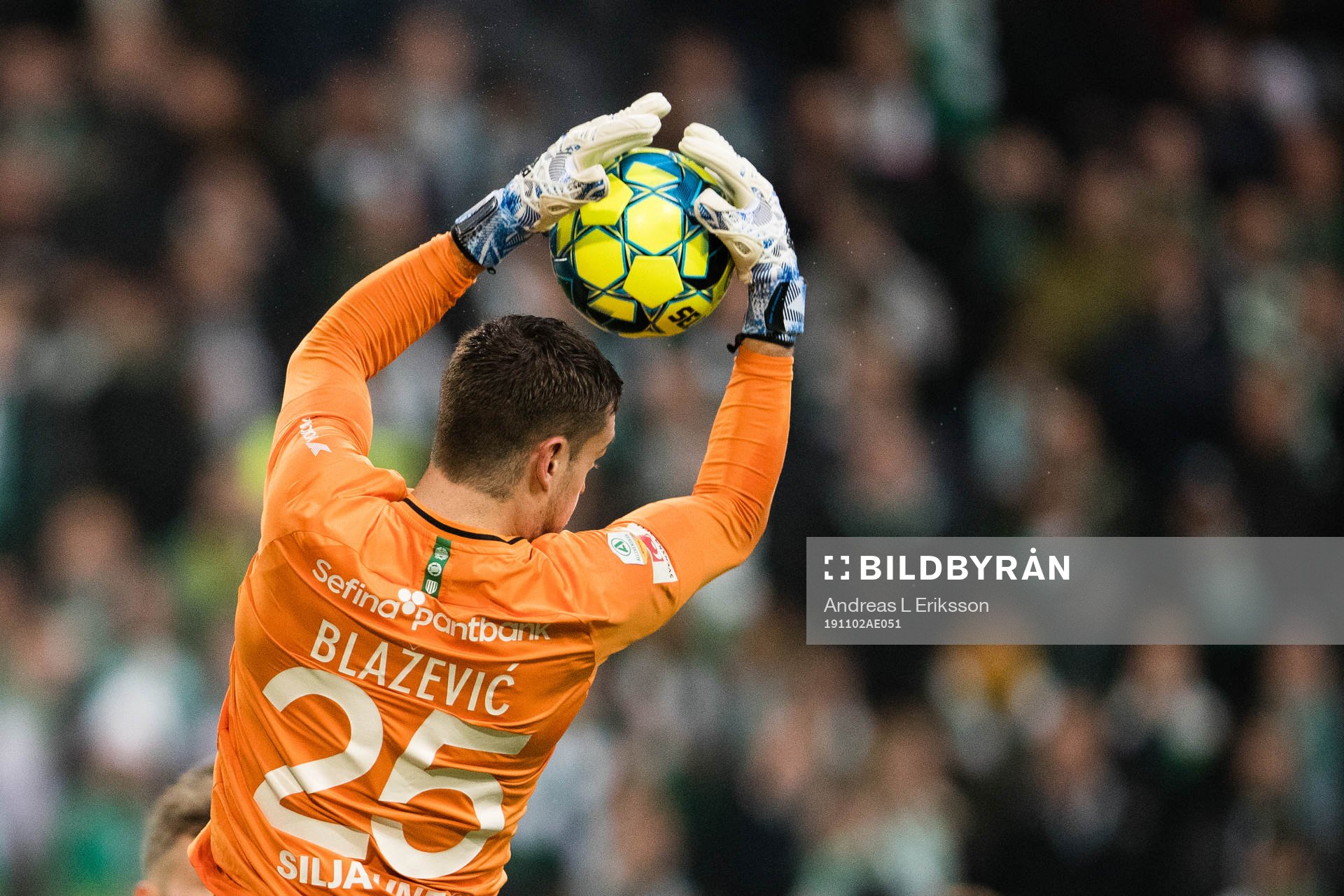 Hammarbys målvakt Davor Blazevic