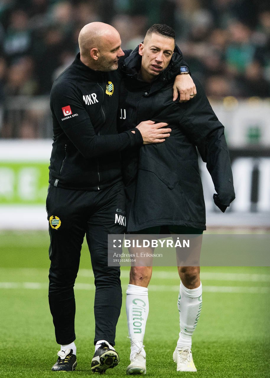 Hammarbys medicinskt ansvarige Mikael Klots Rubin och