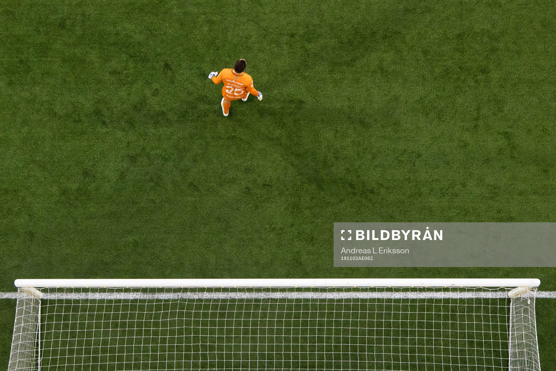 Hammarbys målvakt Davor Blazevic