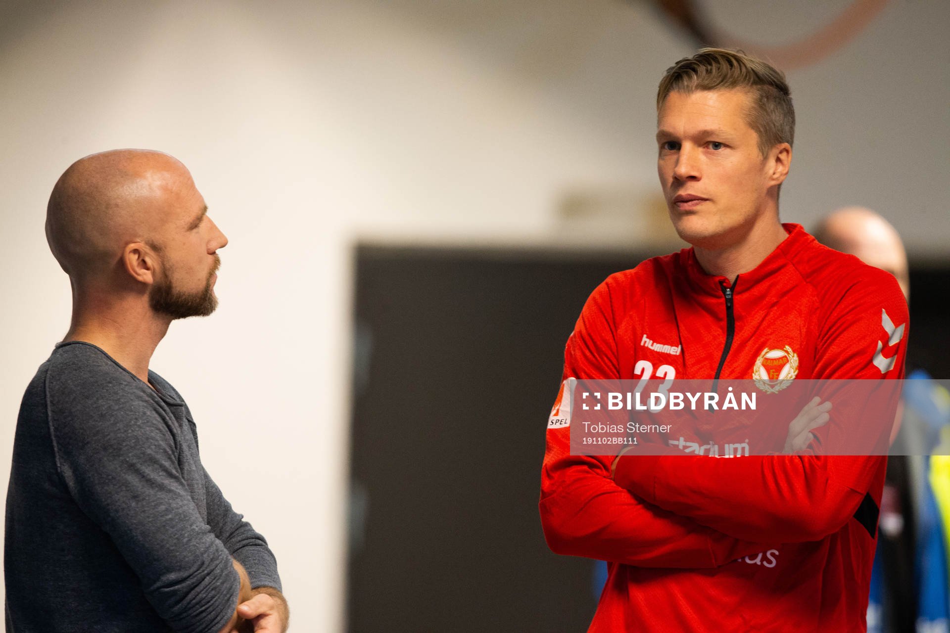 Sirius Sirius tränare Henrik Rydström och Kalmars Viktor
