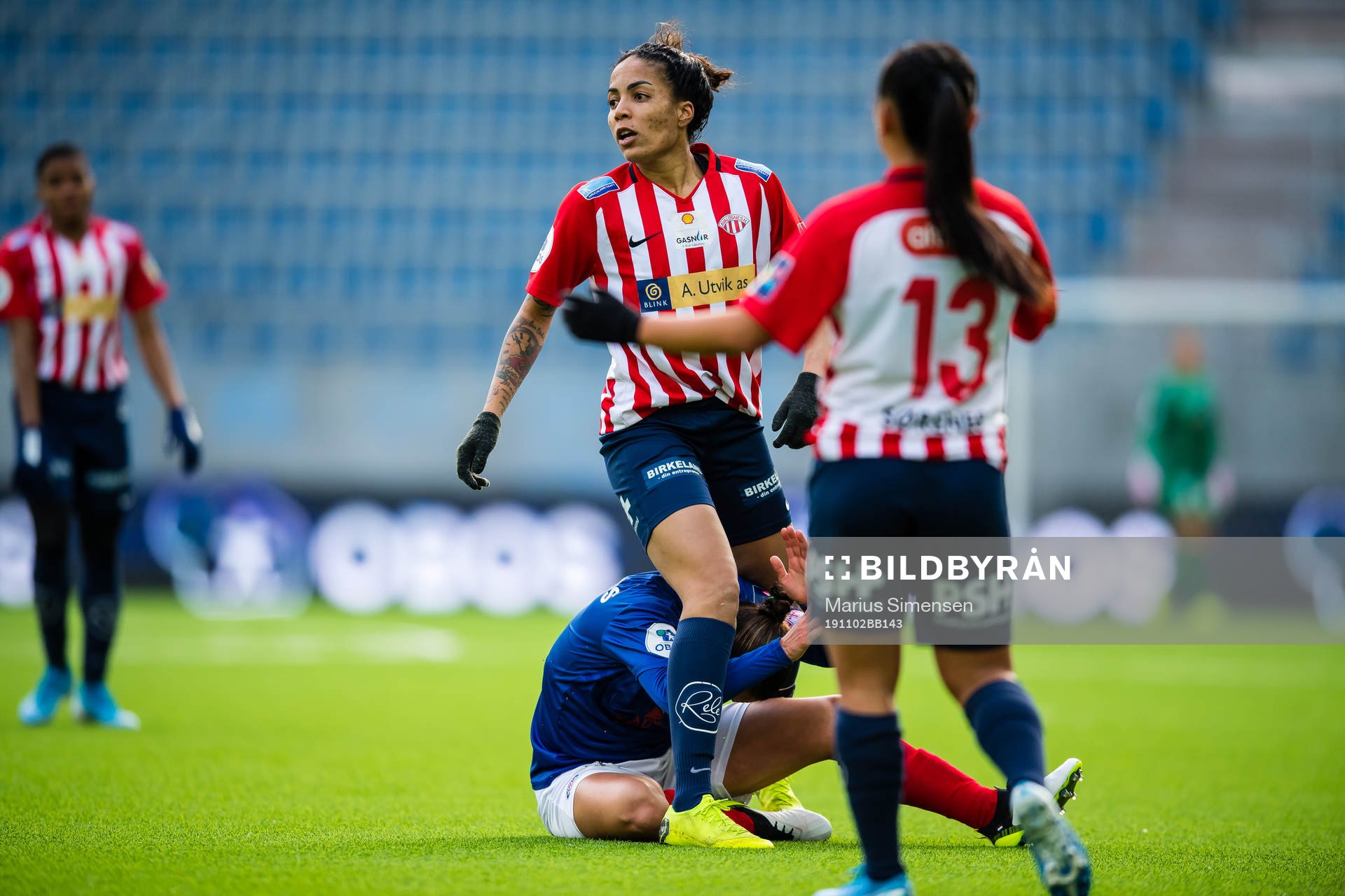 Giovanna de Oliveira of Avaldsnes and Sherida Spitse of