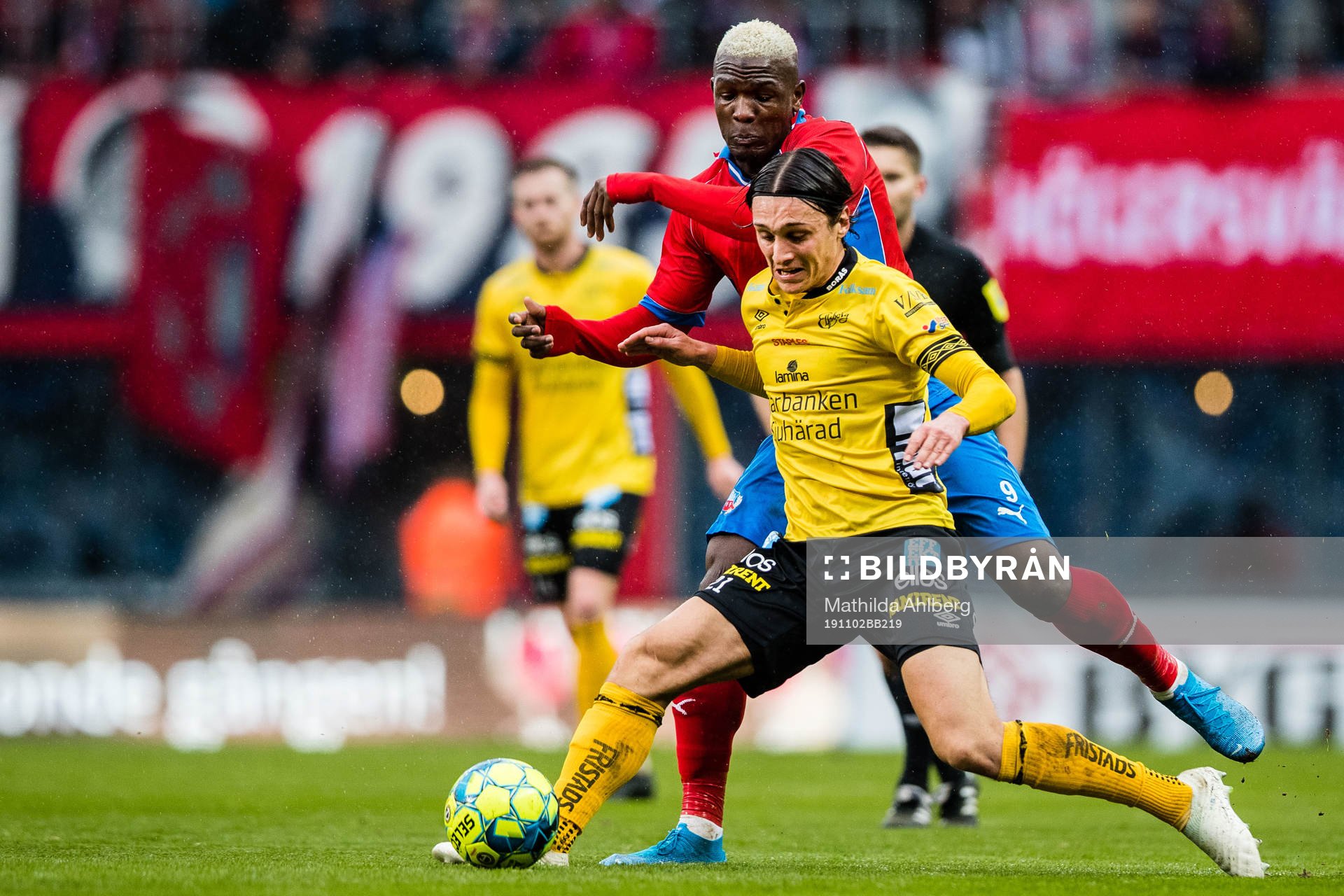 Helsingborgs Alhaji Gero och Elfsborgs Jonathan Levi