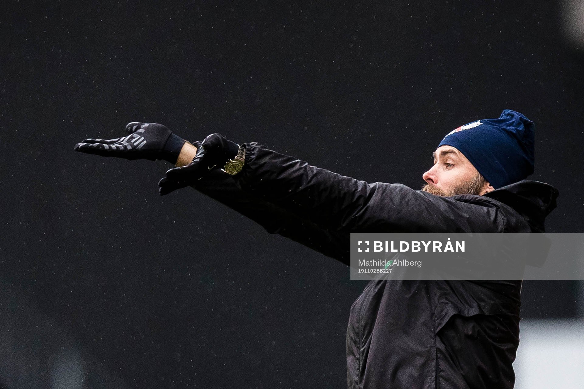 Helsingborgs tränare Olof Mellberg