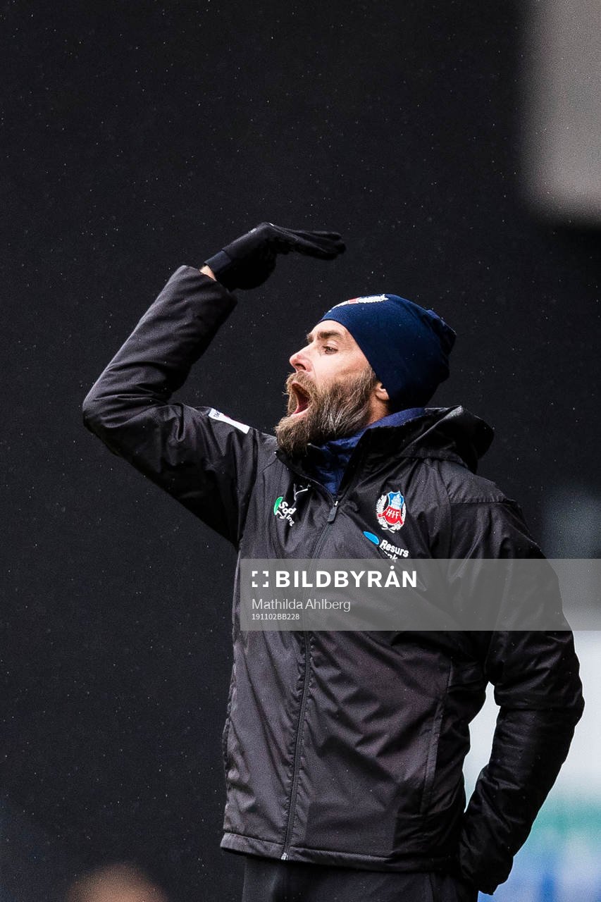 Helsingborgs tränare Olof Mellberg