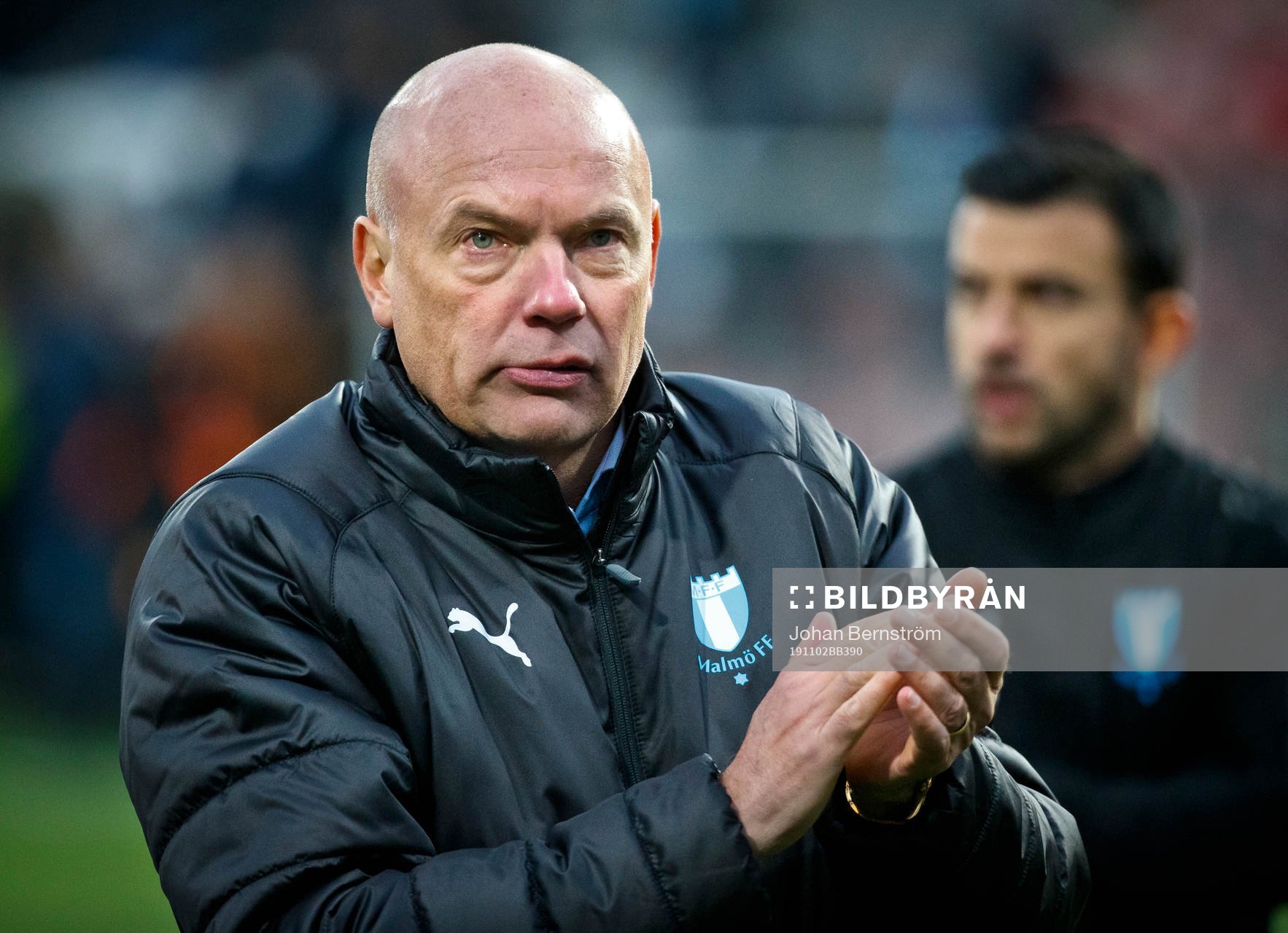 Malmö FFs tränare Uwe Rösler deppar