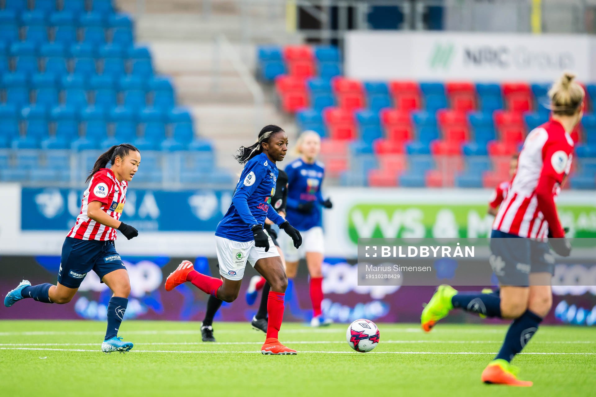 Maria Min Xiu Sørenes of Avaldsnes and Ajara Nchout Njoya