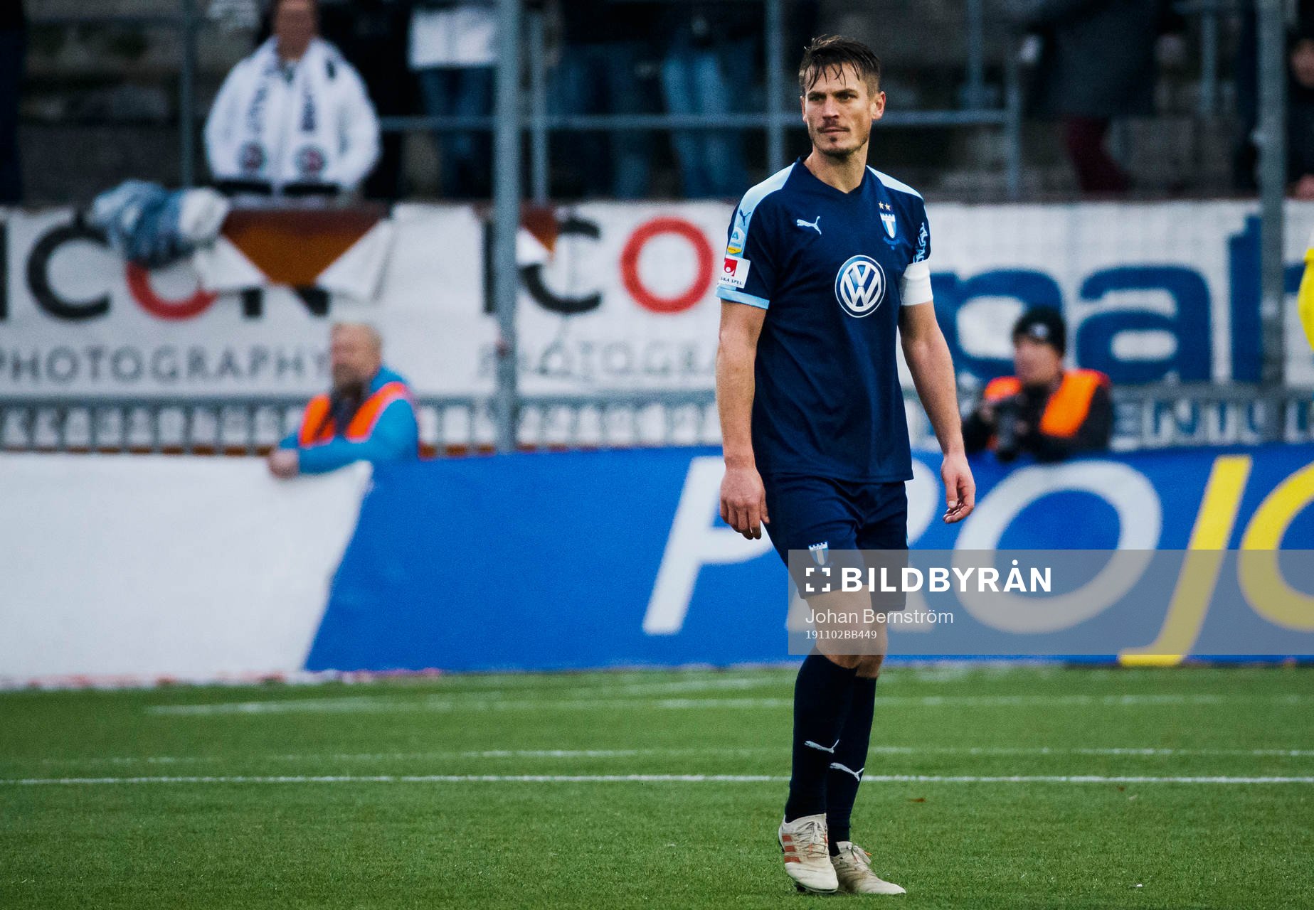 Malmö FFs Markus Rosenberg deppar