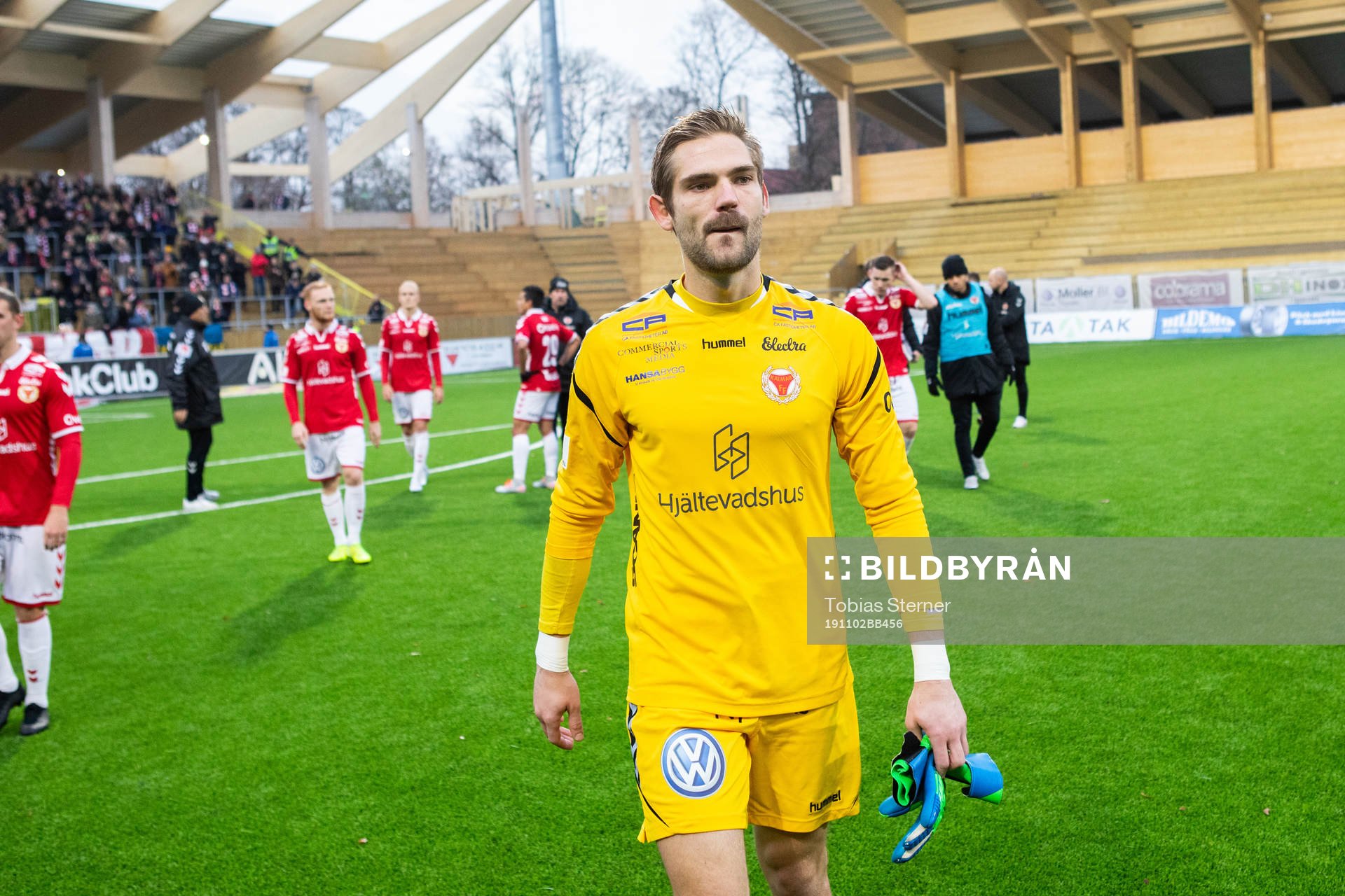 Kalmars målvakt Lucas Hägg-Johansson deppar