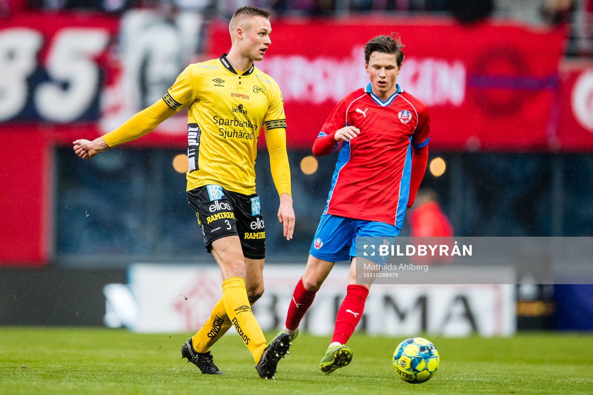Elfsborgs Stian Rode Gregersen och Helsingborgs Max Svensson