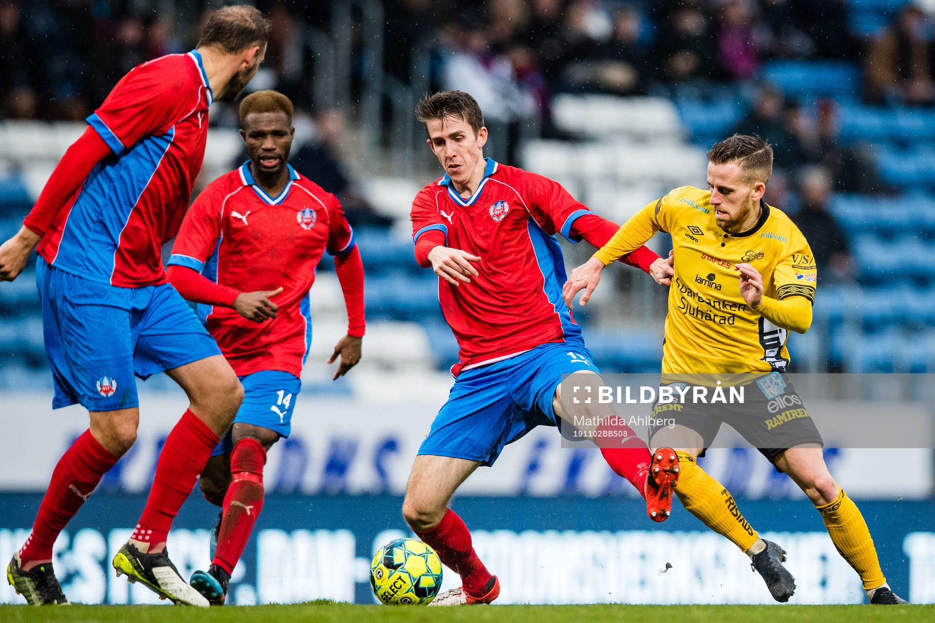 Helsingborgs Adam Eriksson och Elfsborgs Rasmus Alm