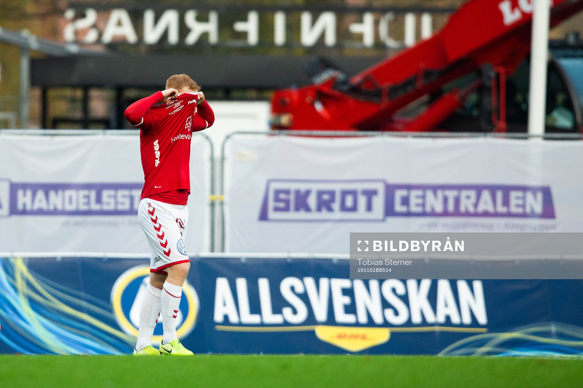 En Kalmar spelare deppar