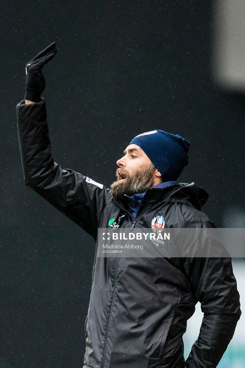 Helsingborgs tränare Olof Mellberg