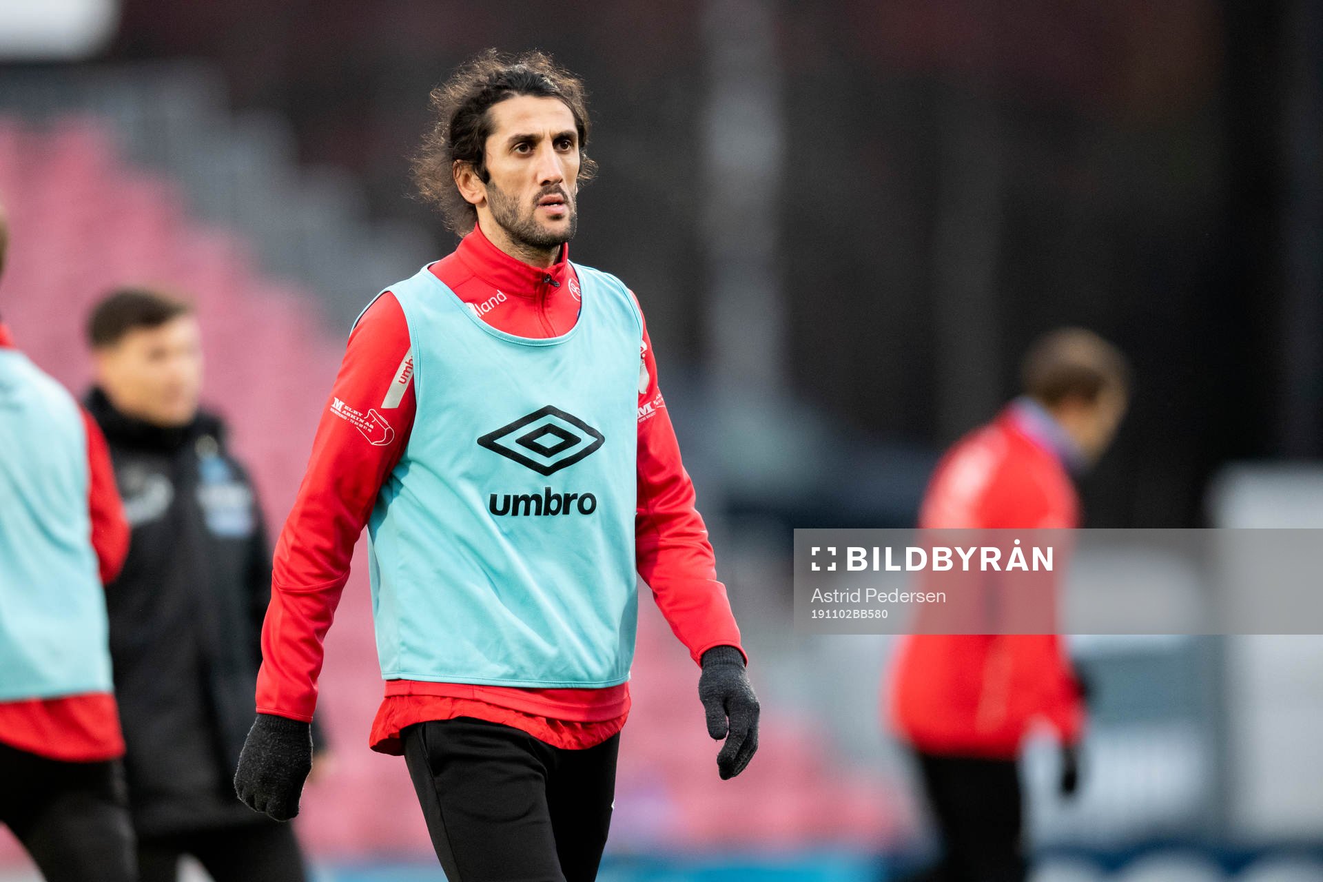 Adem Güven of Kongsvinger ahead of the OBOS-ligaen football match between Kongsvinger and Sandnes Ulf on November 2, 2019 in Kongsvinger.