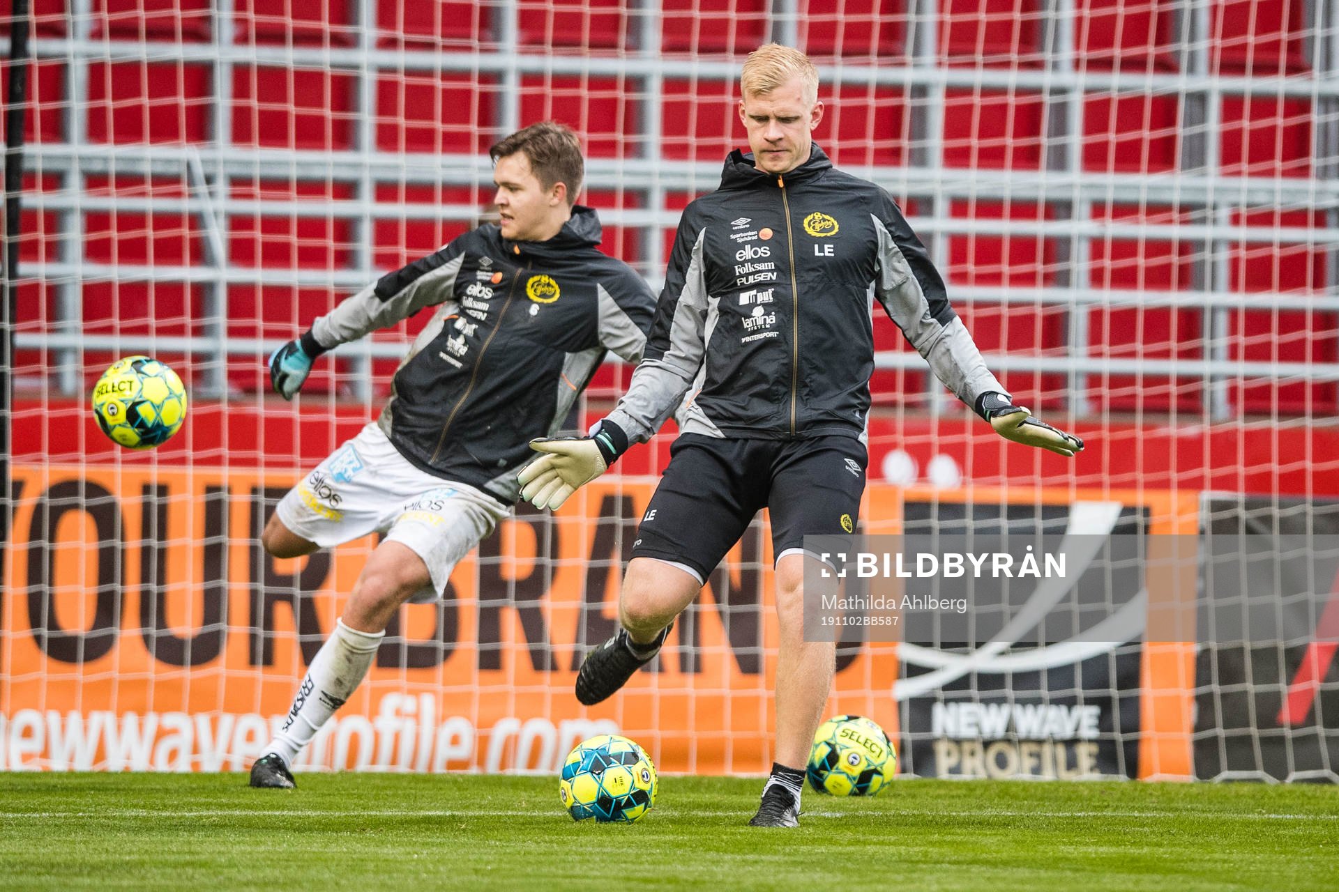 Elfsborgs målvakt Tim Rönning och målvakt Sebastian