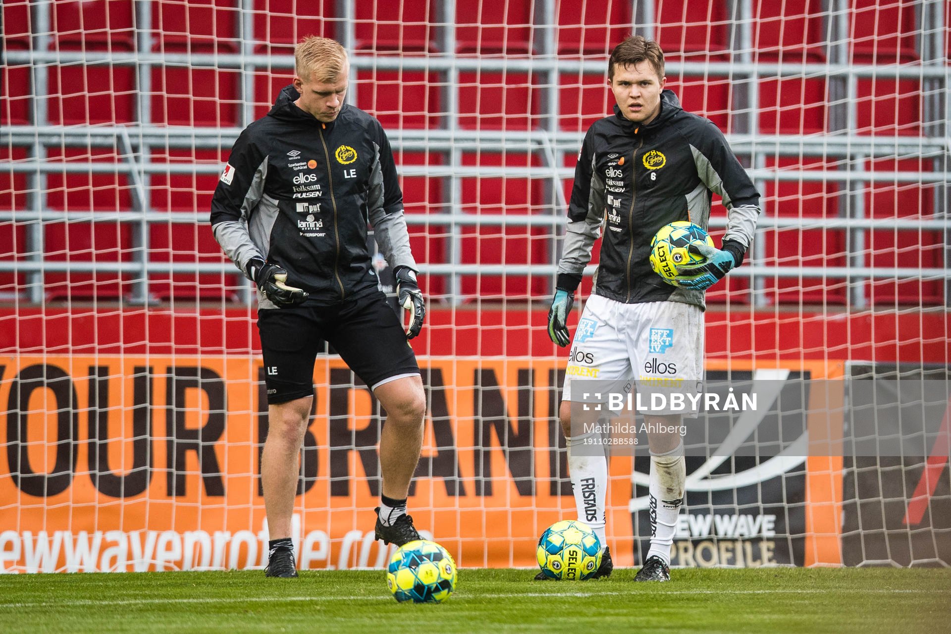 Elfsborgs målvakt Tim Rönning och målvakt Sebastian