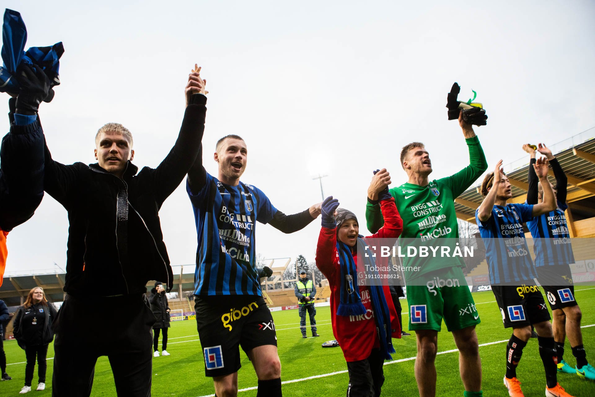 Sirius spelare jublar