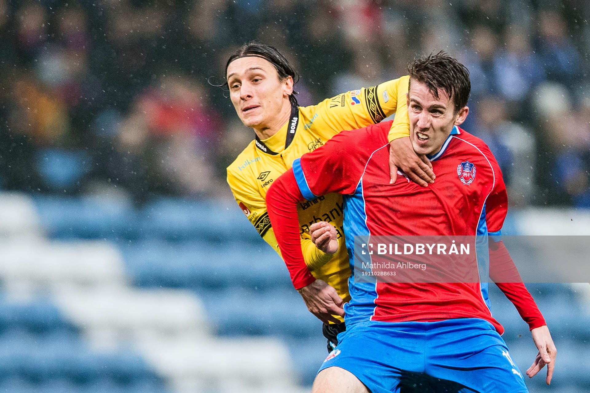 Elfsborgs Jonathan Levi och Helsingborgs Adam Eriksson