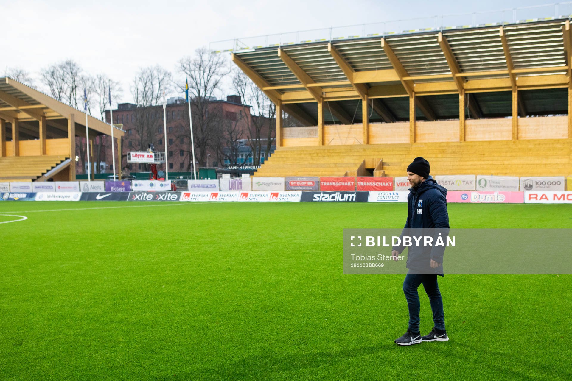 Sirius tränare Henrik Rydström