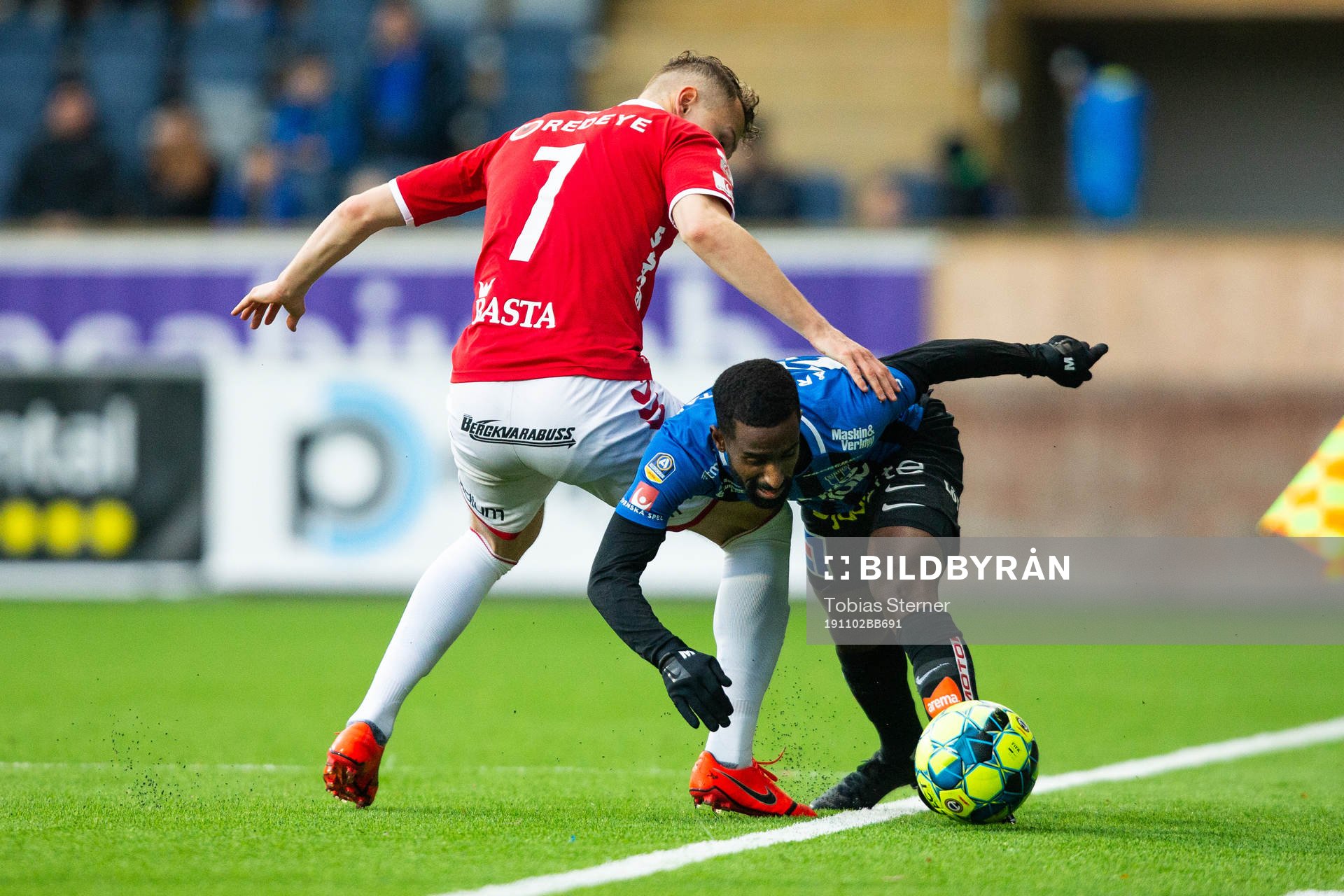 Kalmars Piotr Johansson och Sirius Mohammed Khalid Saeid